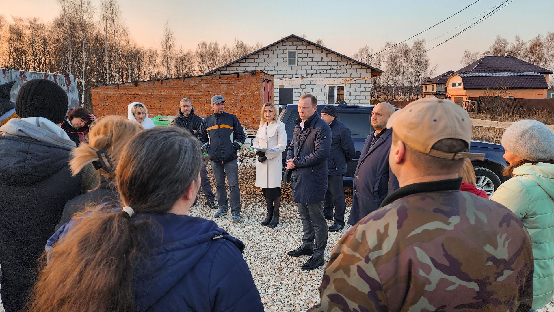 Бронницы, Строительство дороги, Многодетные семьи, Дорога к участкам многодетных семей,