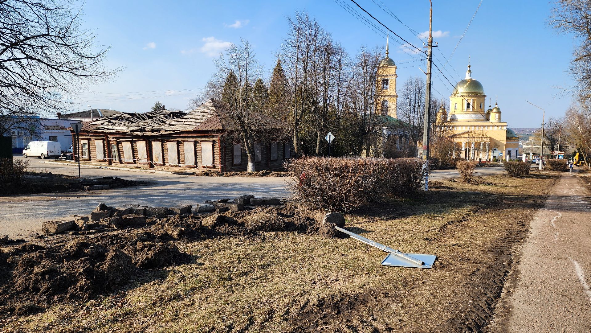 кашира, благоустройство, советская, историческая часть города, комфортная среда, демонтаж,