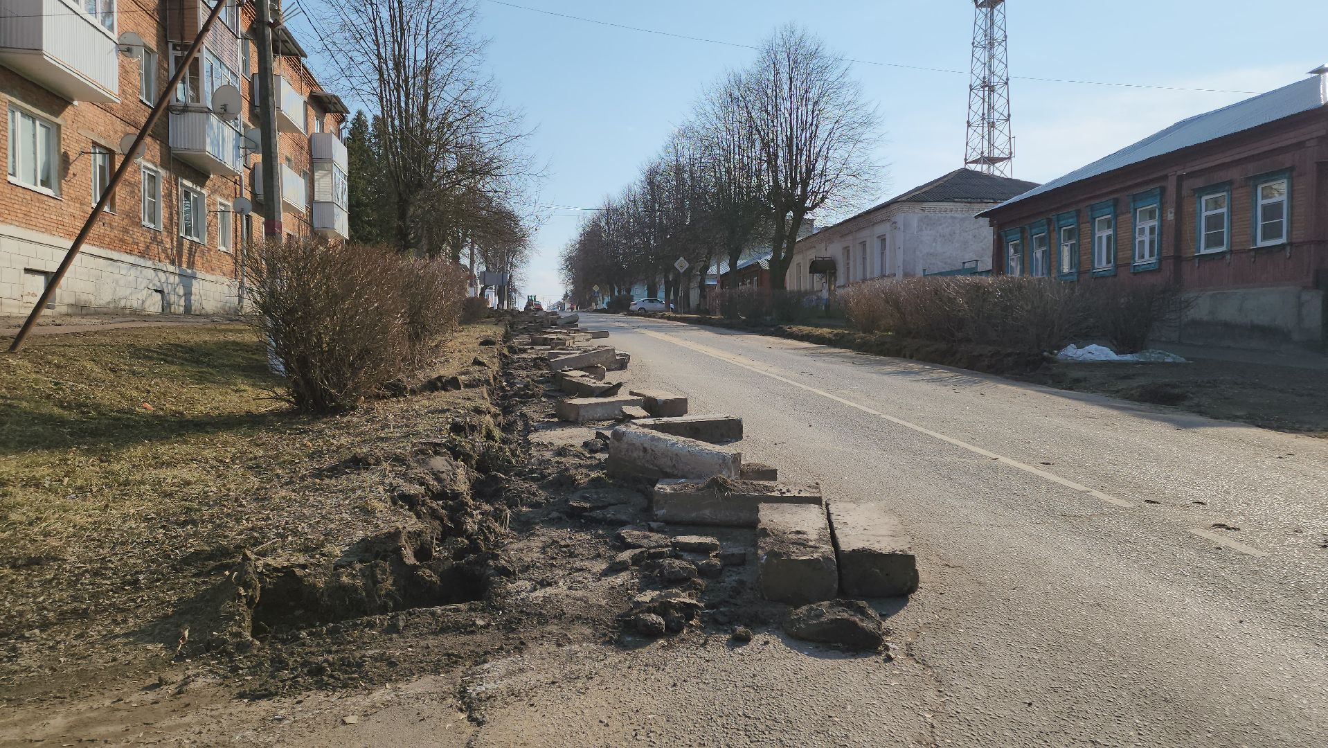 кашира, благоустройство, советская, историческая часть города, комфортная среда, демонтаж,