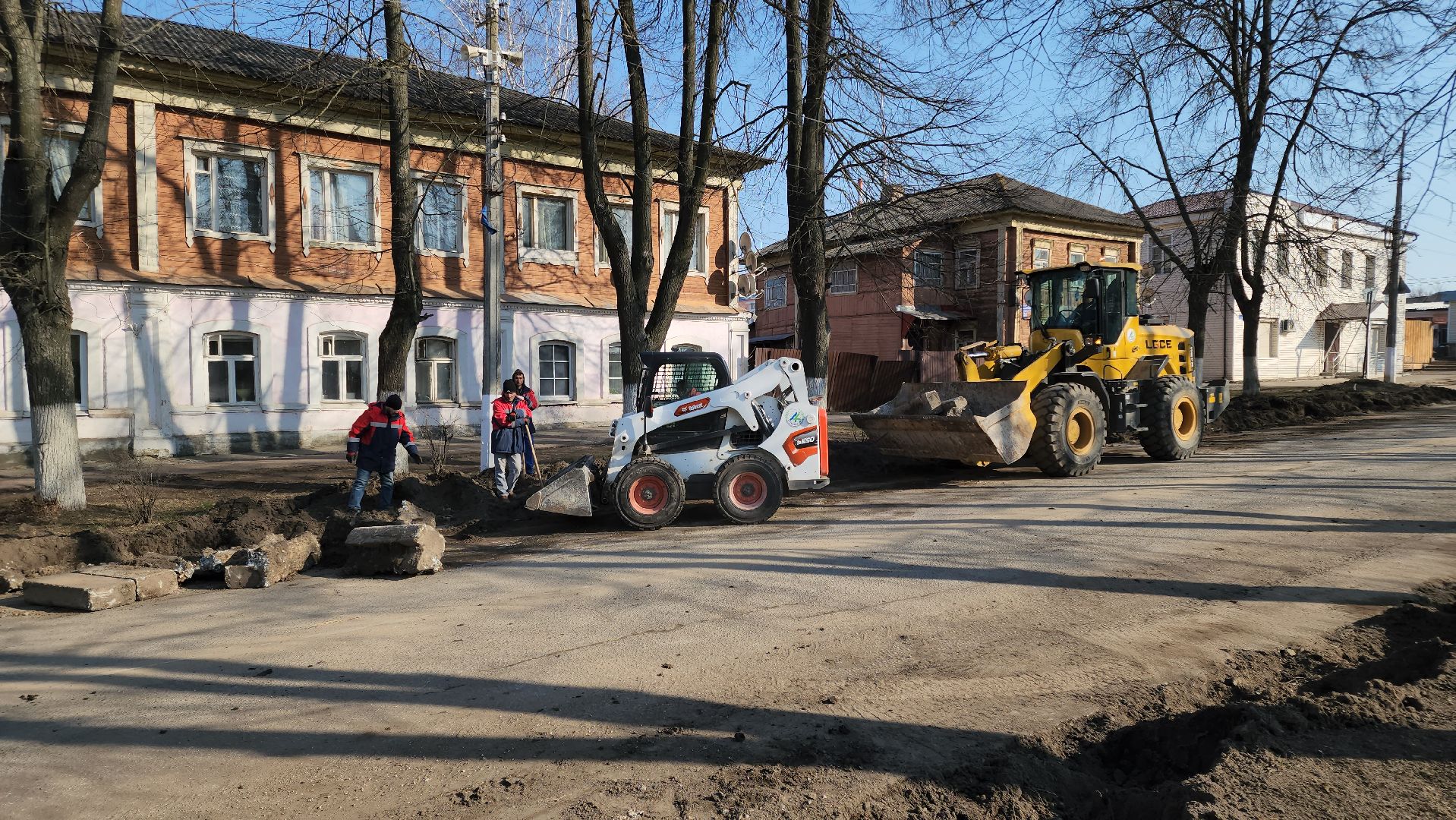 кашира, благоустройство, советская, историческая часть города, комфортная среда, демонтаж,