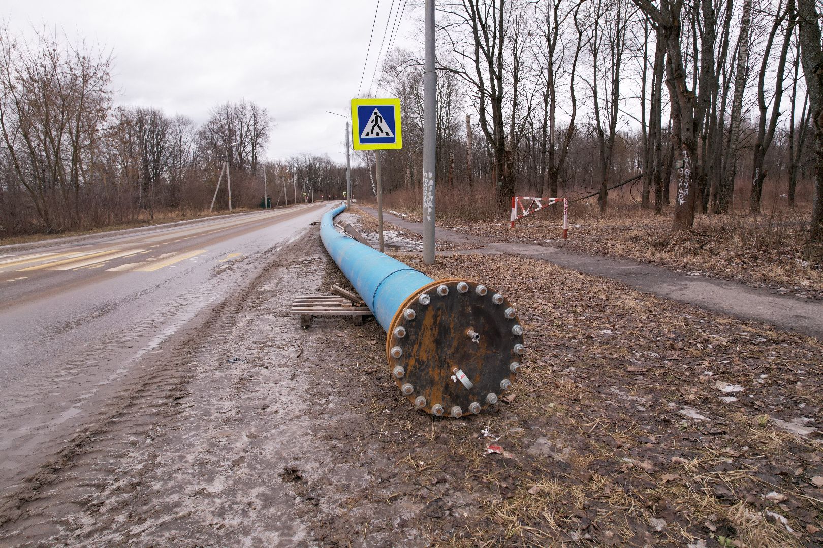видео с коптера, трубопровод в кашире, канализационная сеть в кашире,