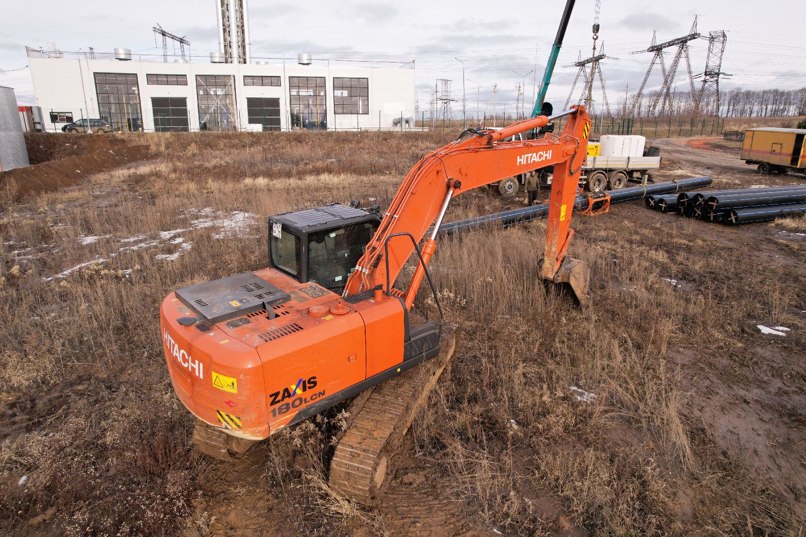 видео с коптера, ремонт канализационной сети в кашире,