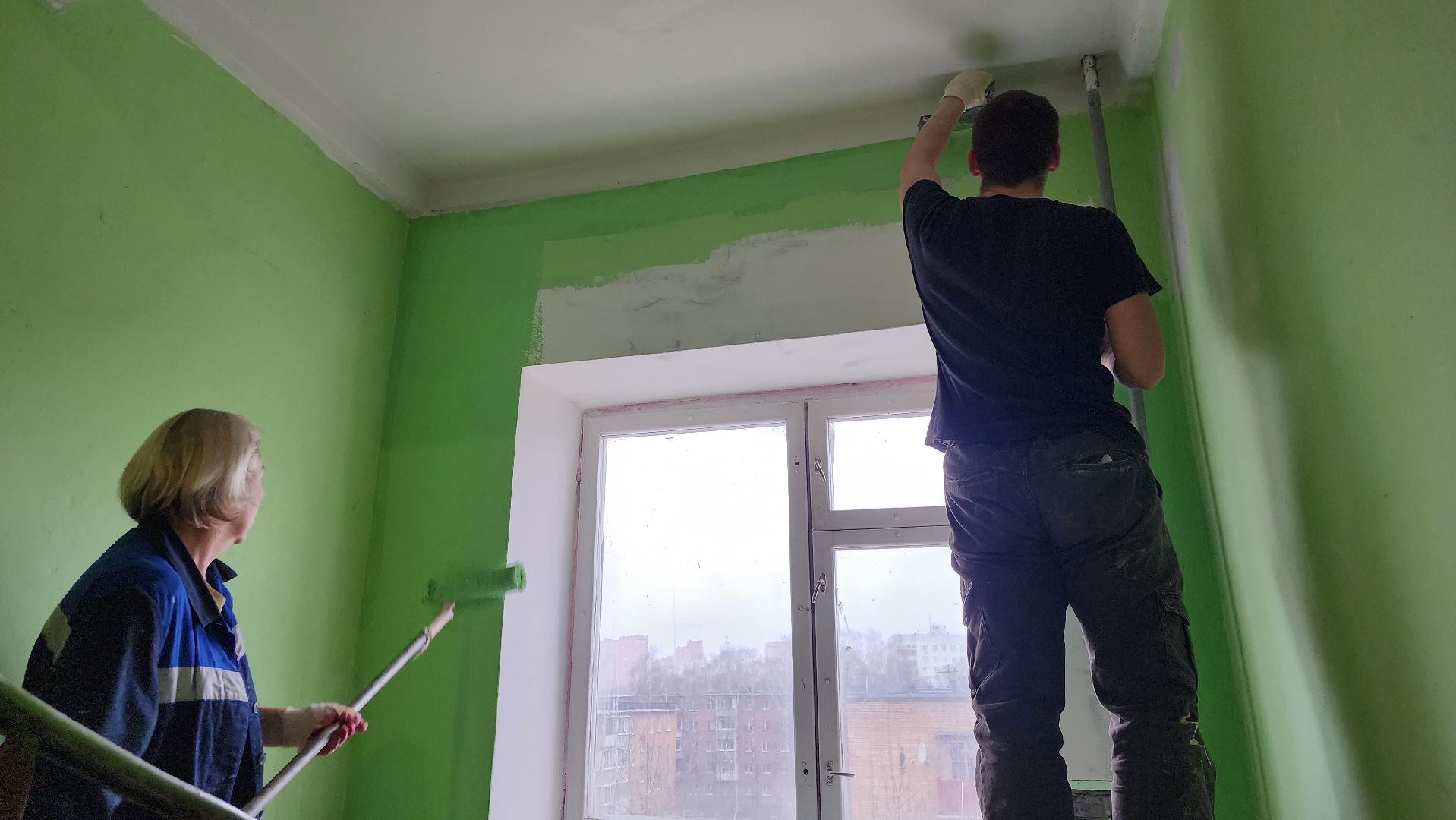 истра, ремонт подъезда, жкх,