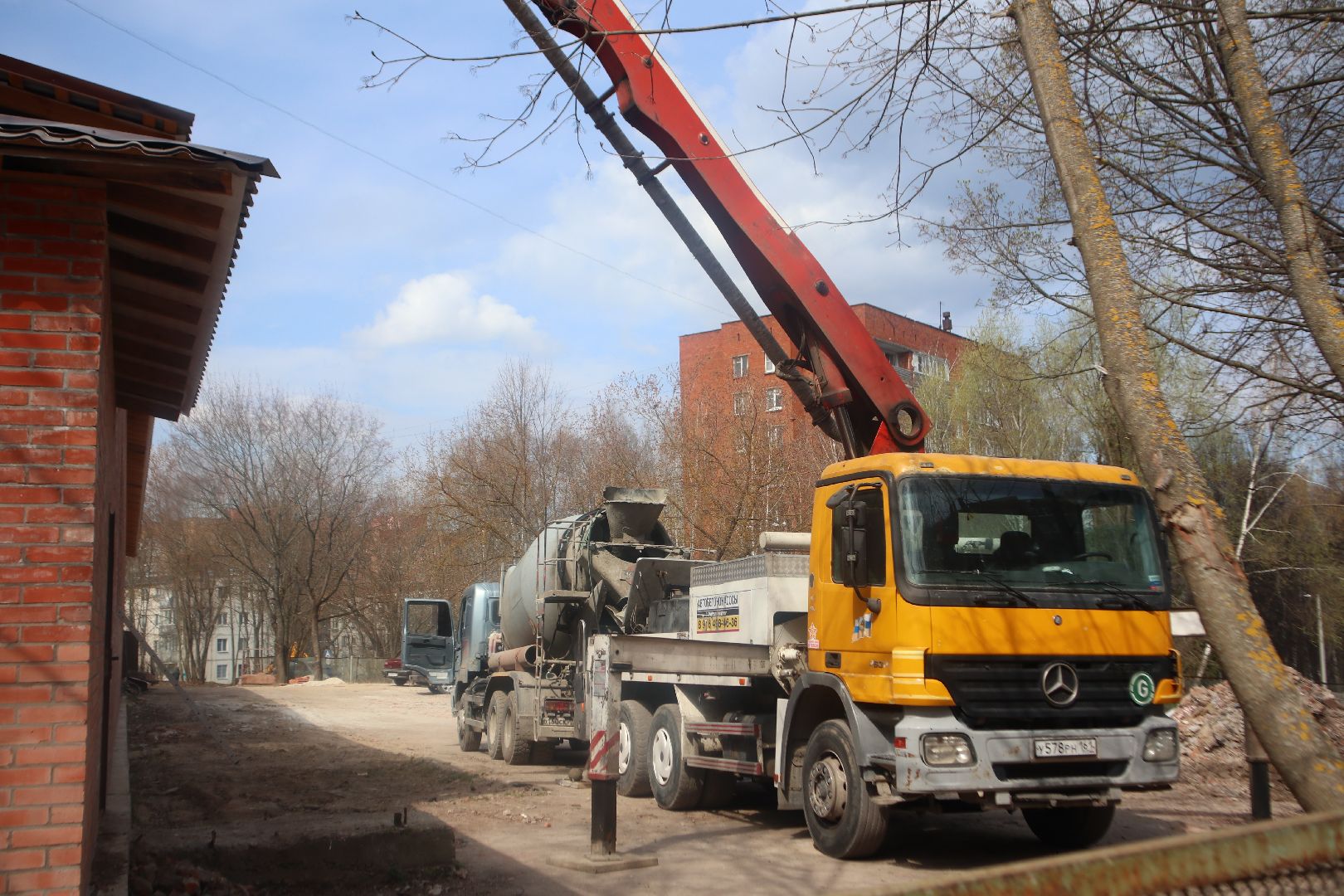 Пущино, строительство