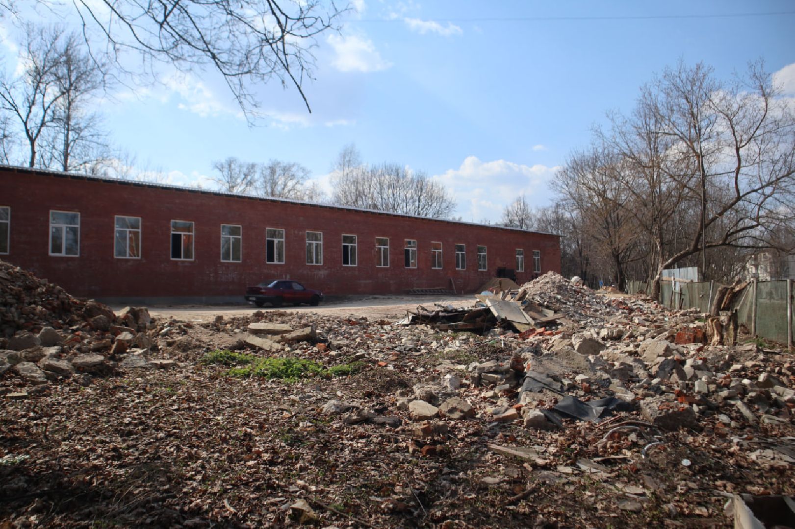 Пущино, строительство