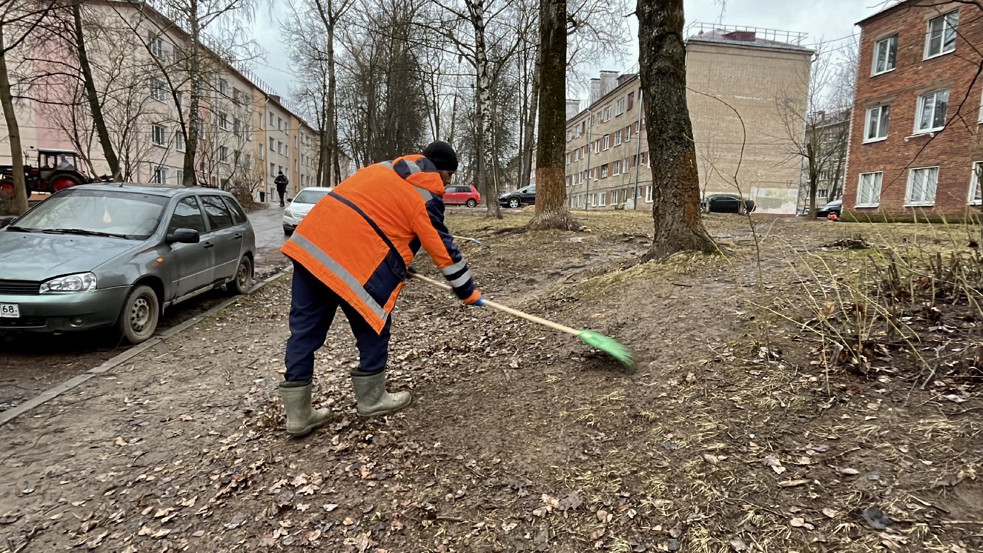 наро-фоминск, наро-фоминский городской округ, жкх, мбу благоустройство и дорожное хозяйство, весенние работы, месячник чистоты,