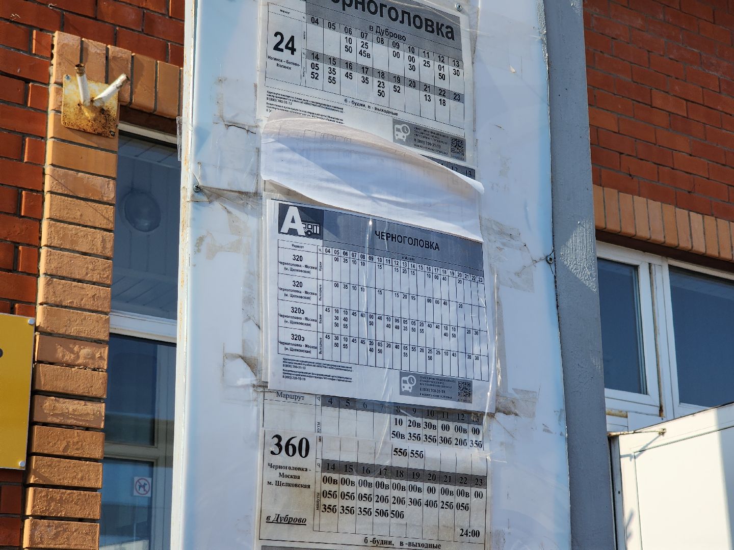 Черноголовка, Транспорт, Автобусы,