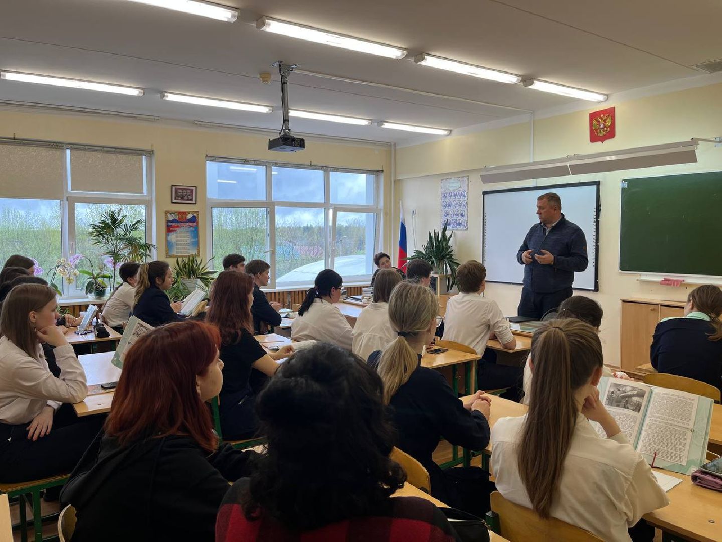 Вадим Дубинский, Шатура, Рошаль, Лицей, открытый урок