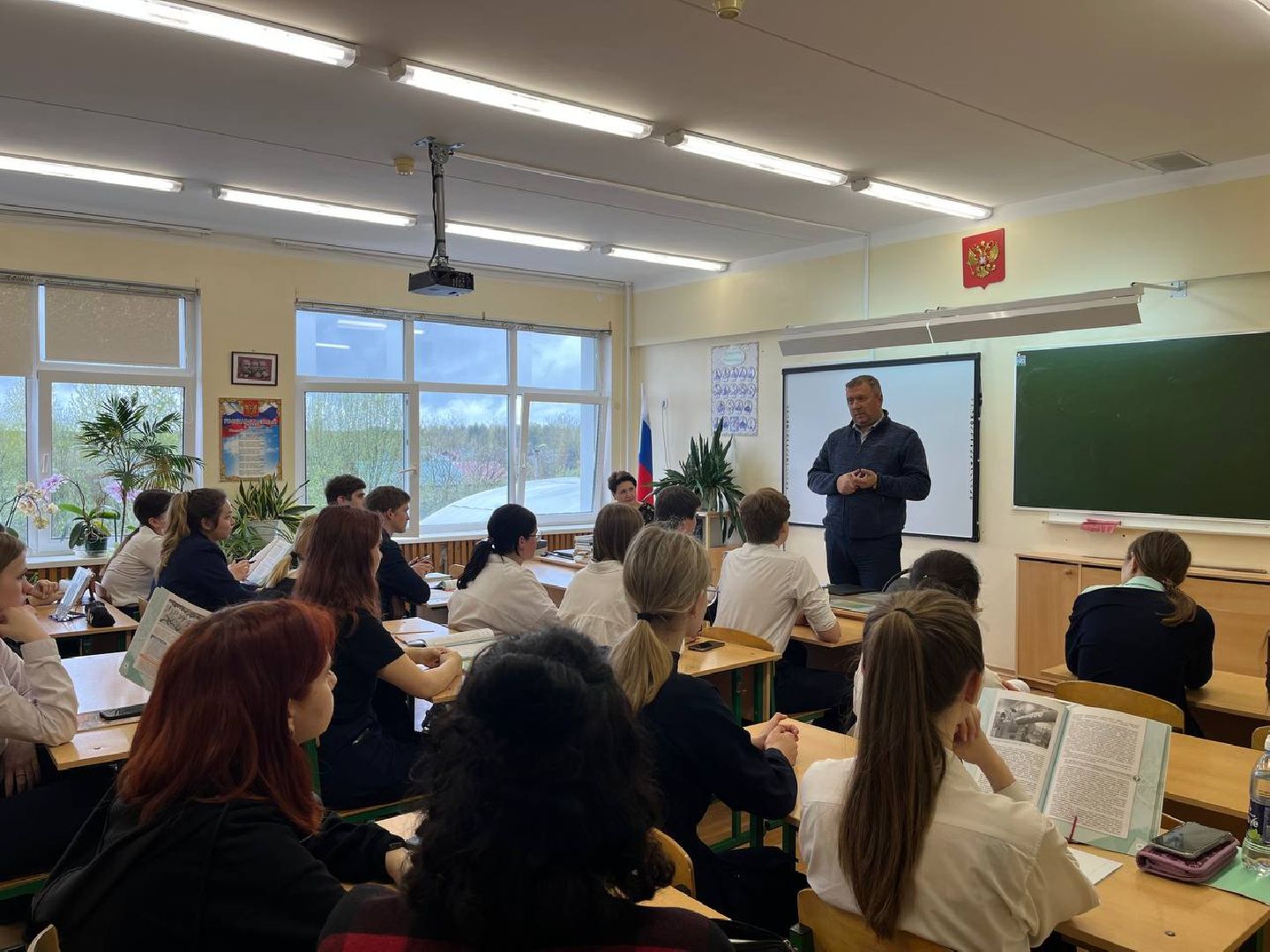 Вадим Дубинский, Шатура, Рошаль, Лицей, открытый урок