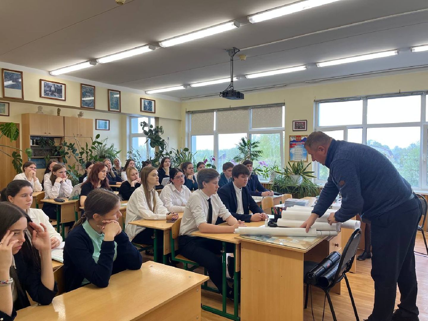 Вадим Дубинский, Шатура, Рошаль, Лицей, открытый урок