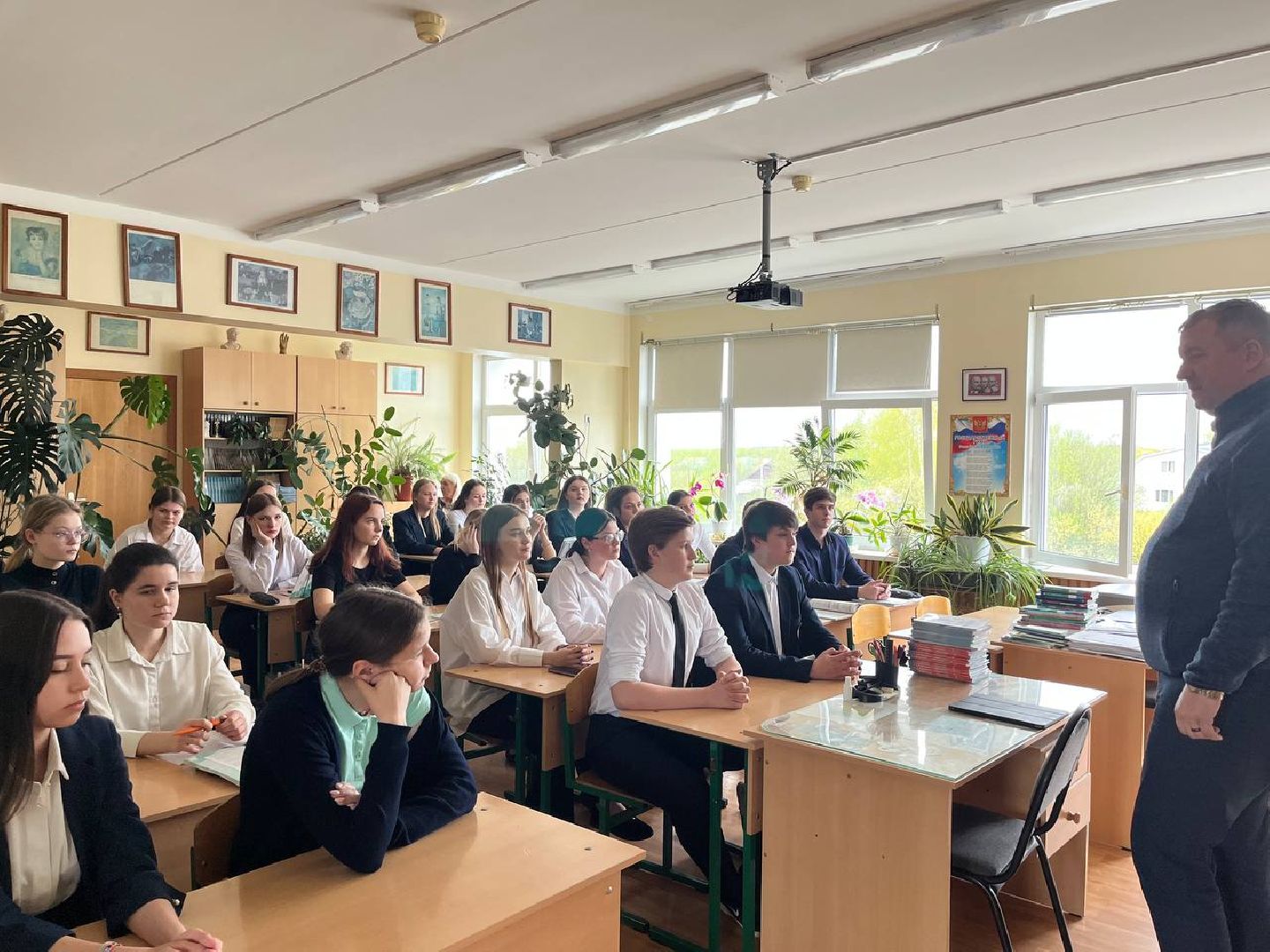 Вадим Дубинский, Шатура, Рошаль, Лицей, открытый урок