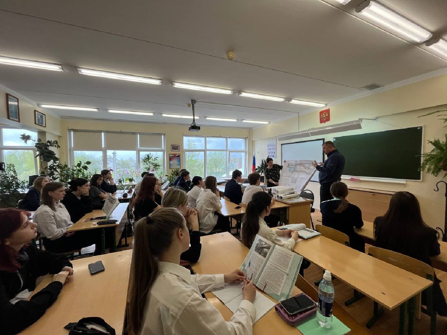 Вадим Дубинский, Шатура, Рошаль, Лицей, открытый урок