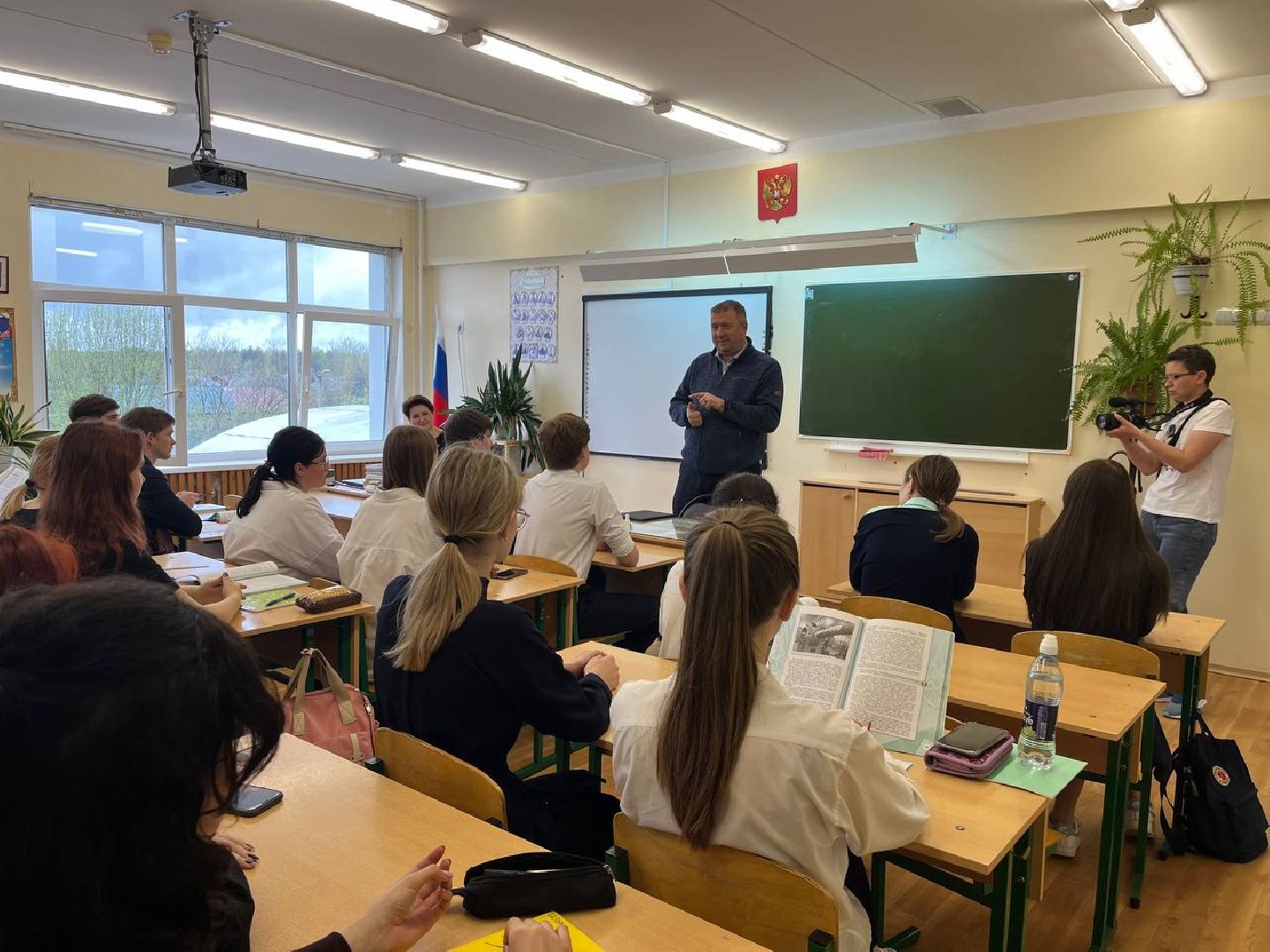 Вадим Дубинский, Шатура, Рошаль, Лицей, открытый урок