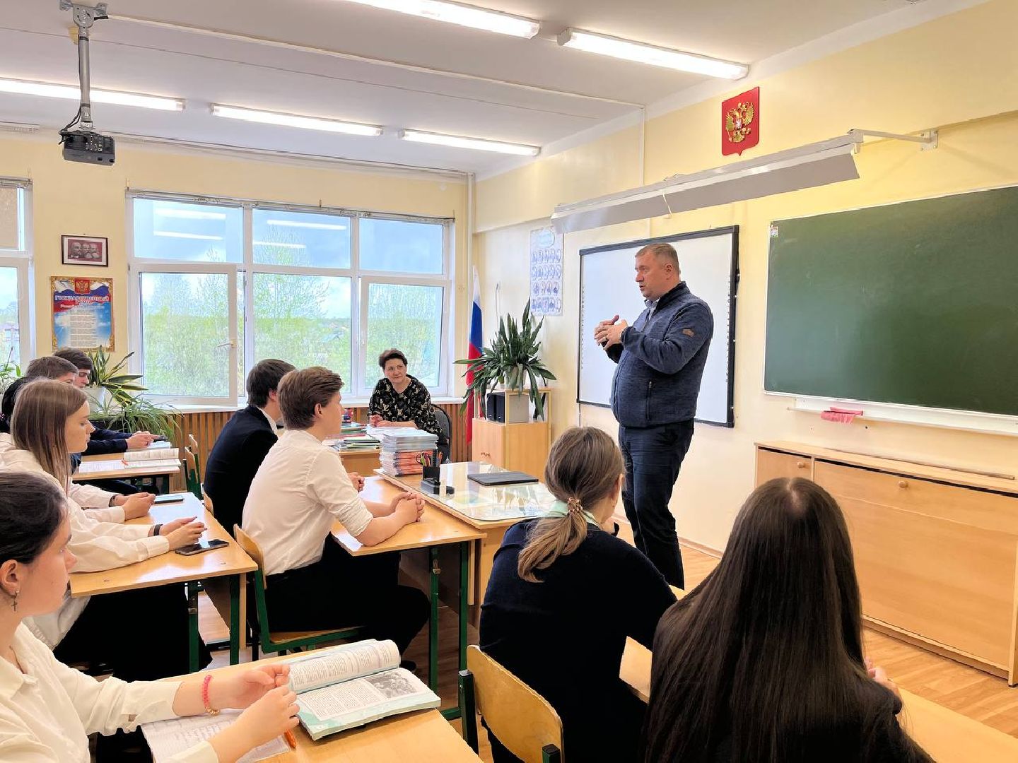 Вадим Дубинский, Шатура, Рошаль, Лицей, открытый урок