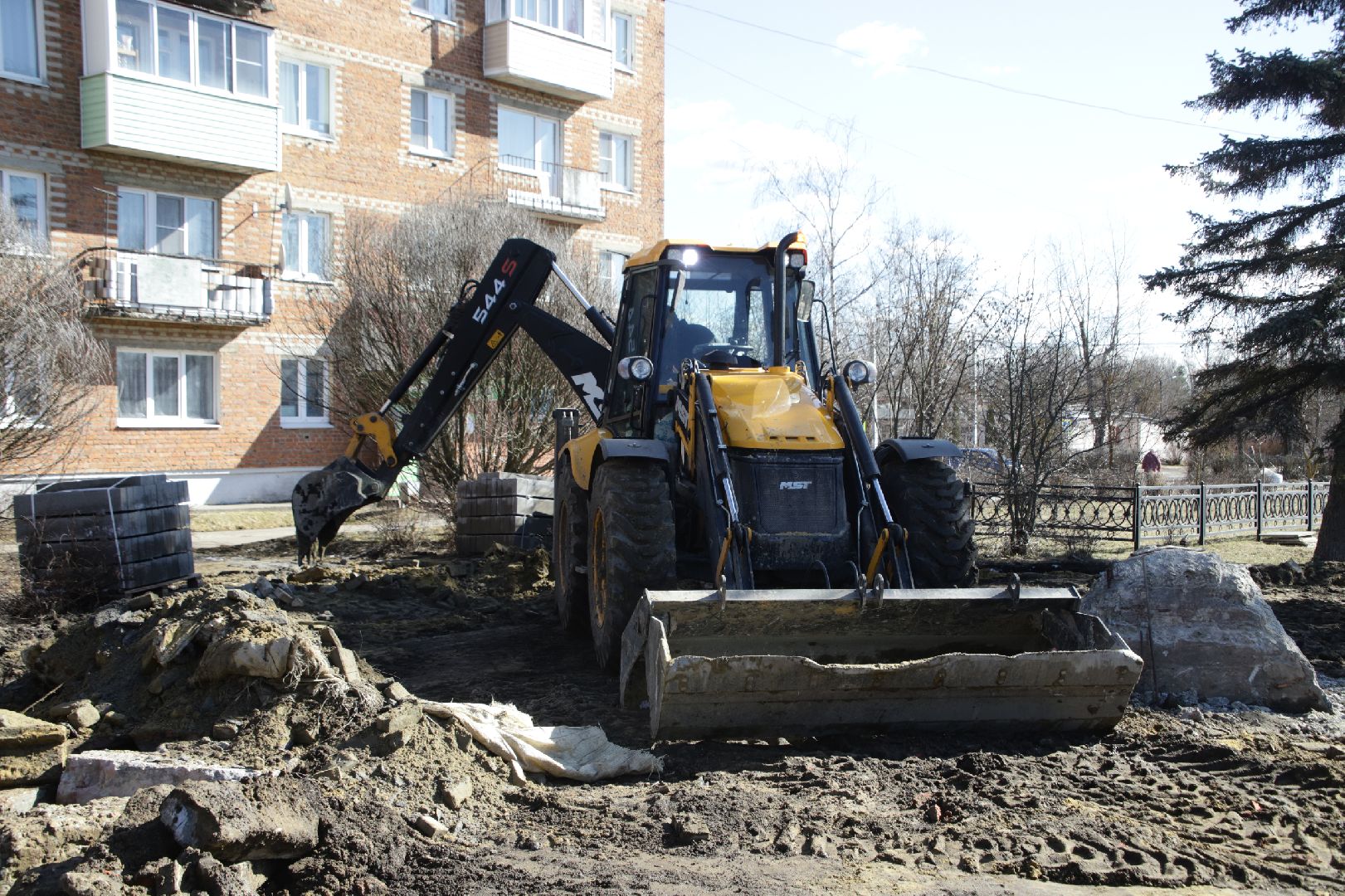 воскресенск, благоустройство, памятник вов,
