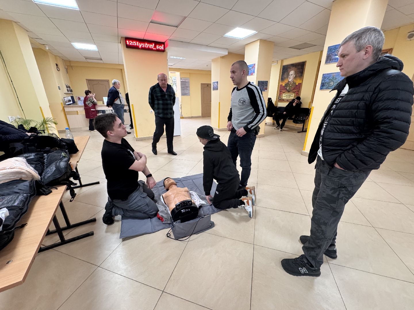 солнечногорск, волонтеры, тактическая медицина, лекция, жители,