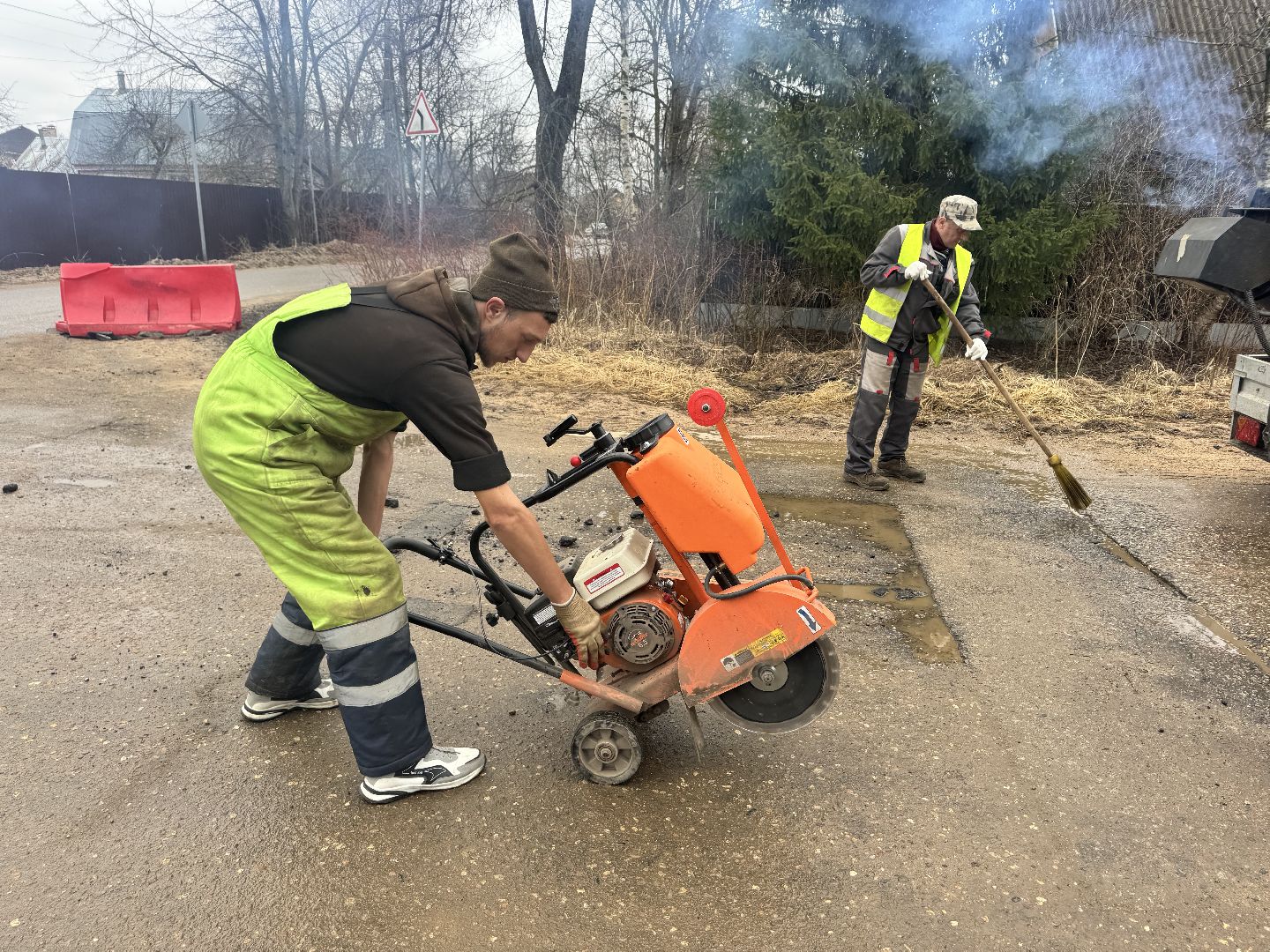 шаховская, ямочный ремонт, ямочный ремонт дорог,