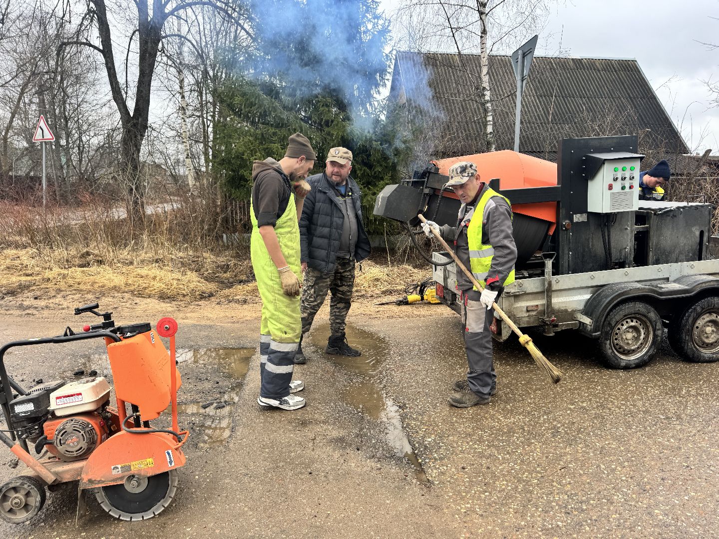 шаховская, ямочный ремонт, ямочный ремонт дорог,