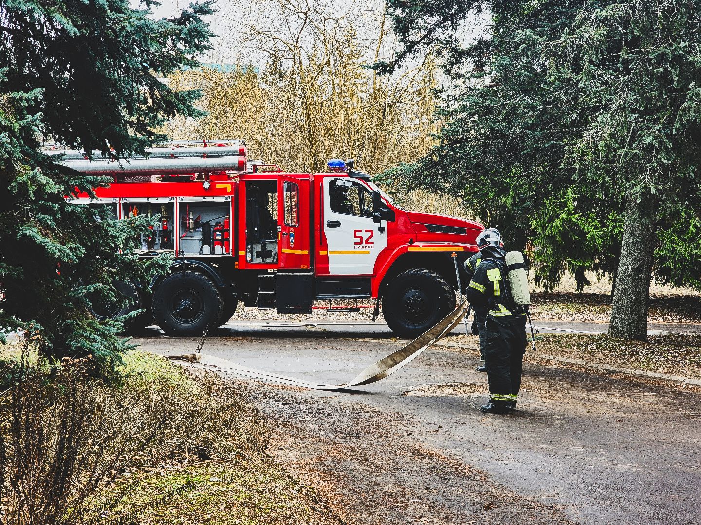 пущино, серпухов, мчс, пожарные, учения,