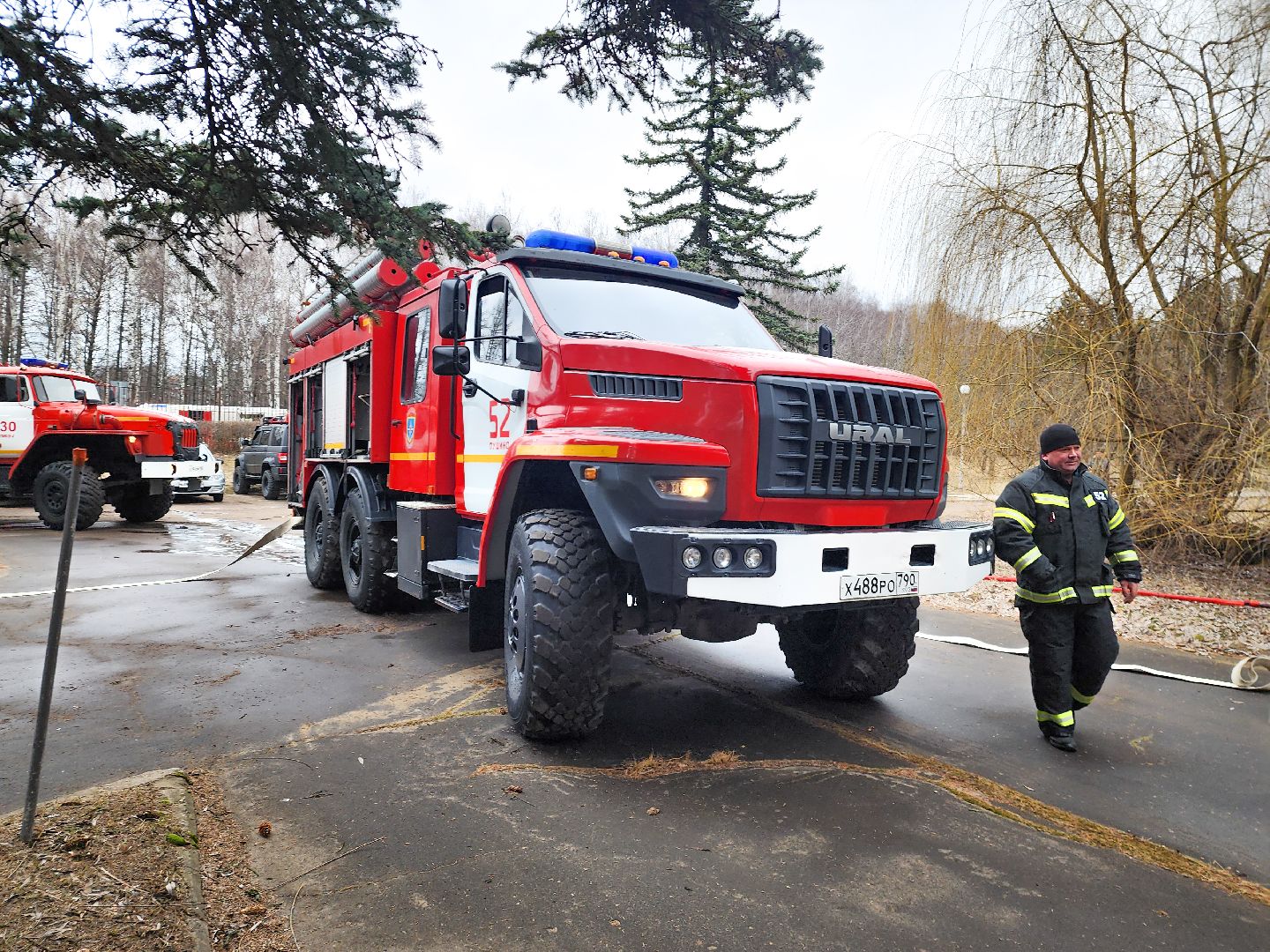 пущино, серпухов, мчс, пожарные, учения,