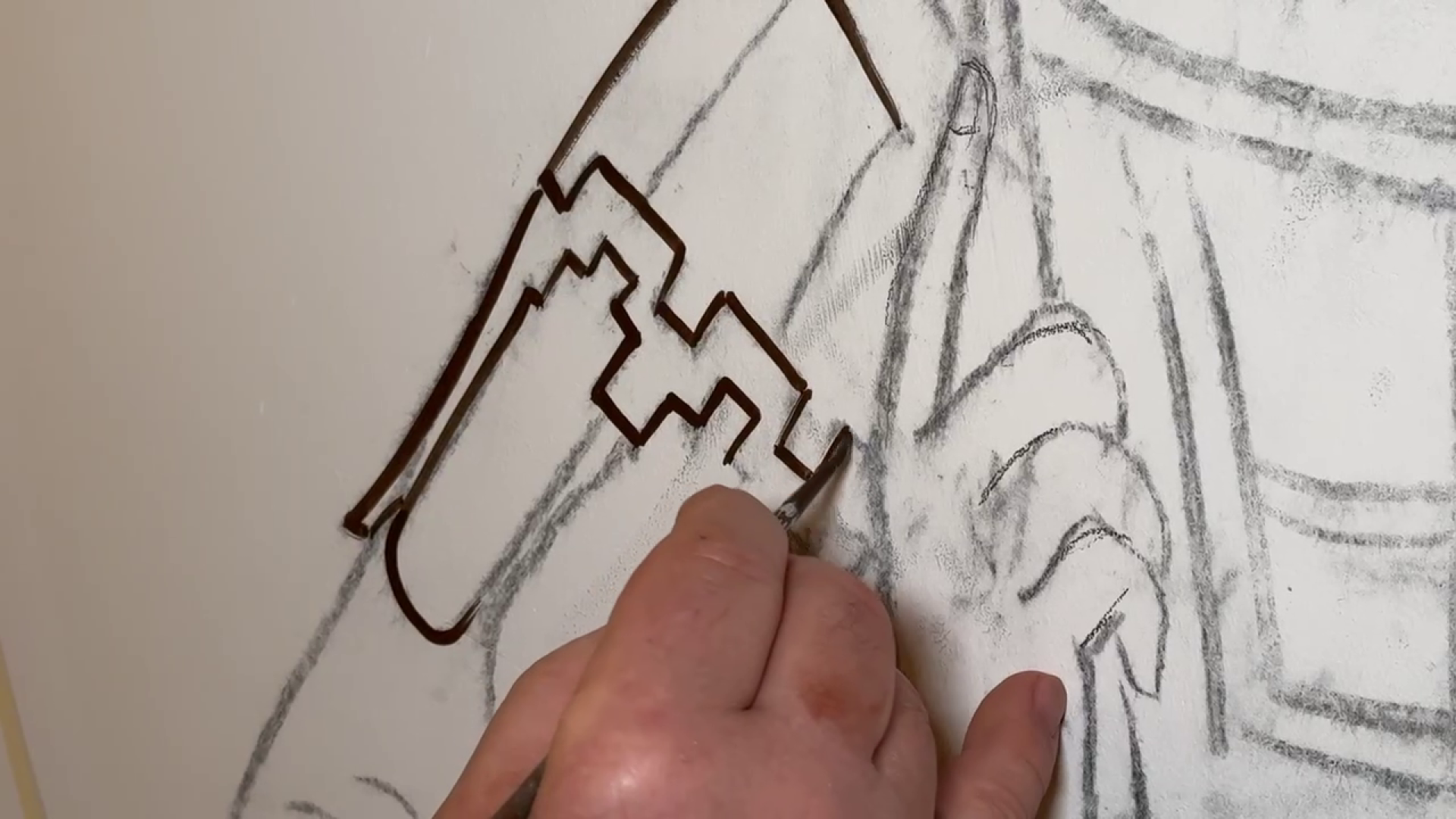 реутов, мемориал славы, часовня, реконструкция, леса, роспись часовни,