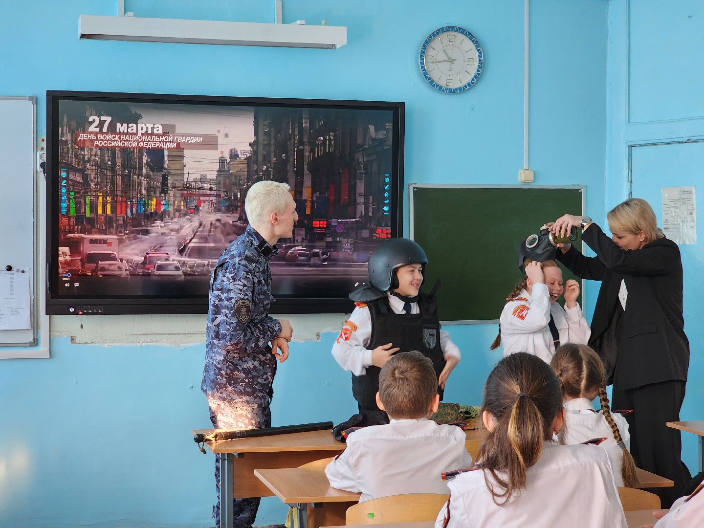 росгвардия, урок мужества, дети,кадеты подмосковья,