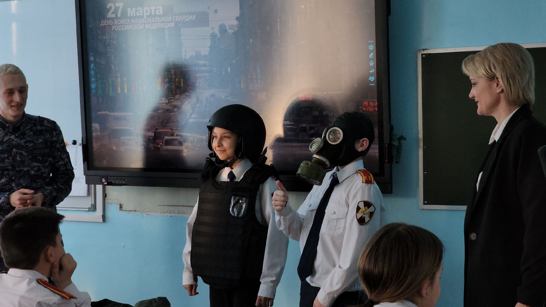 росгвардия, урок мужества, дети,кадеты подмосковья,