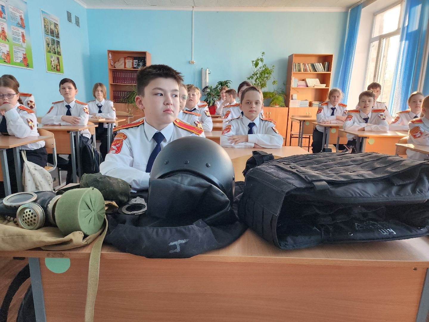 росгвардия, урок мужества, дети,кадеты подмосковья,