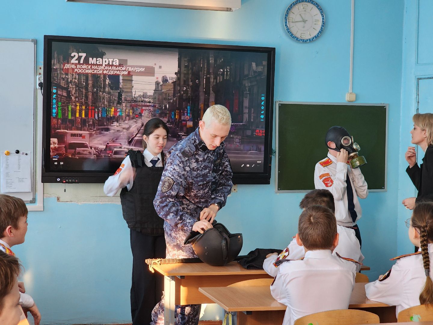 росгвардия, урок мужества, дети,кадеты подмосковья,