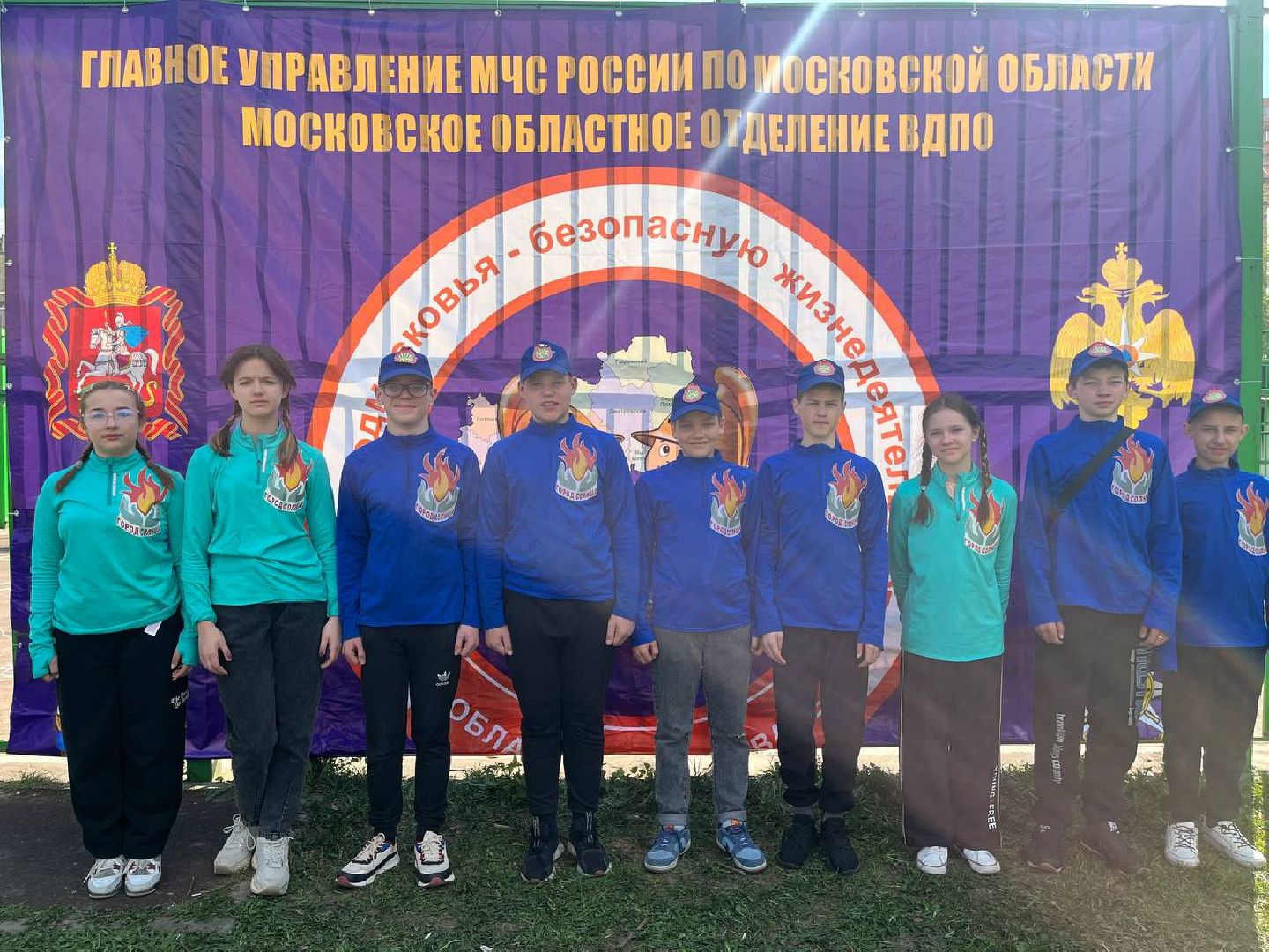 Солнечногорск, соревнования, лицей №1, пожарные, образование