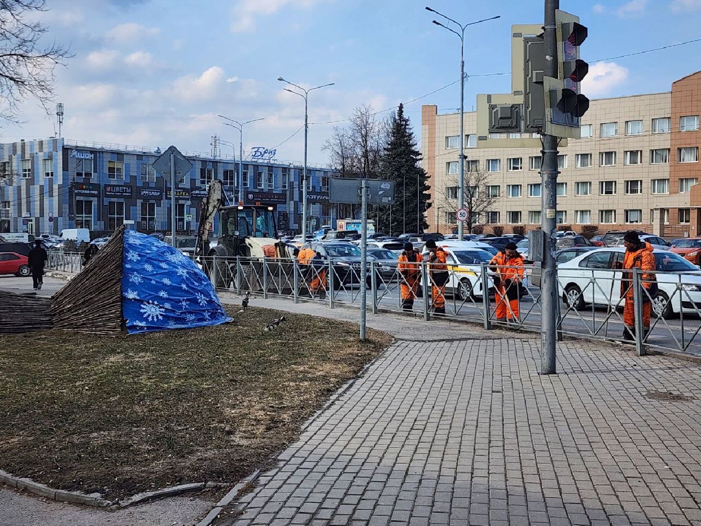 Дороги, Благоустройство, Истра, Уборка,