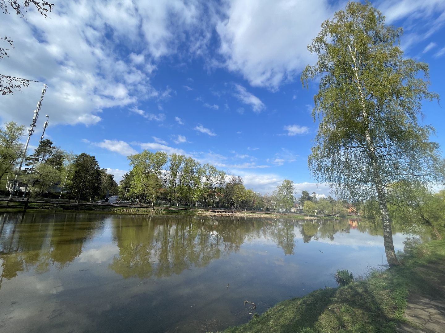 Одинцово, Немчиновка, благоустройство, пруд, набережная, детская площадка,