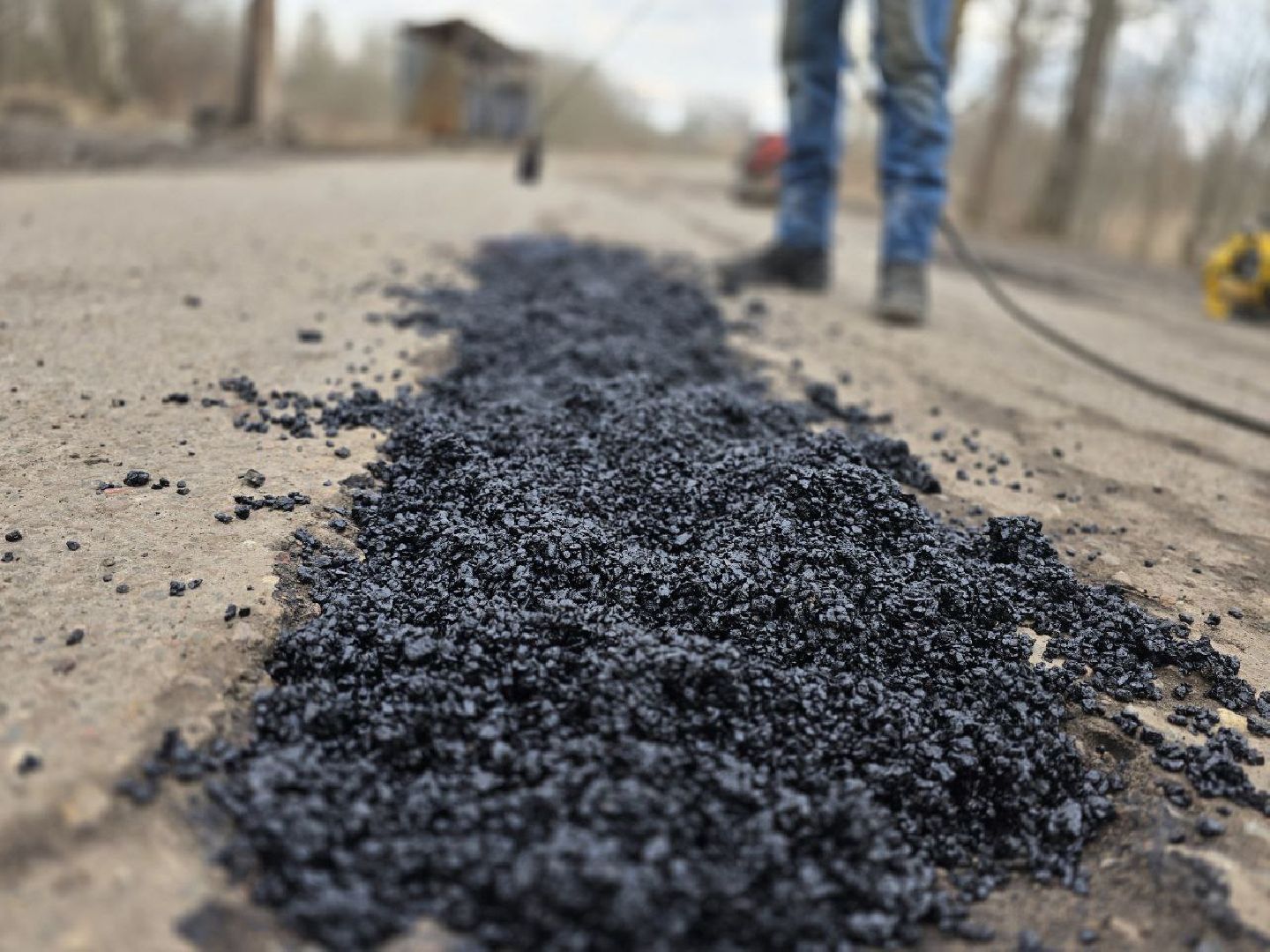 можайск, можайский муниципальный округ, подмосковье, дороги, ямочный ремонт, ремонт дорог,