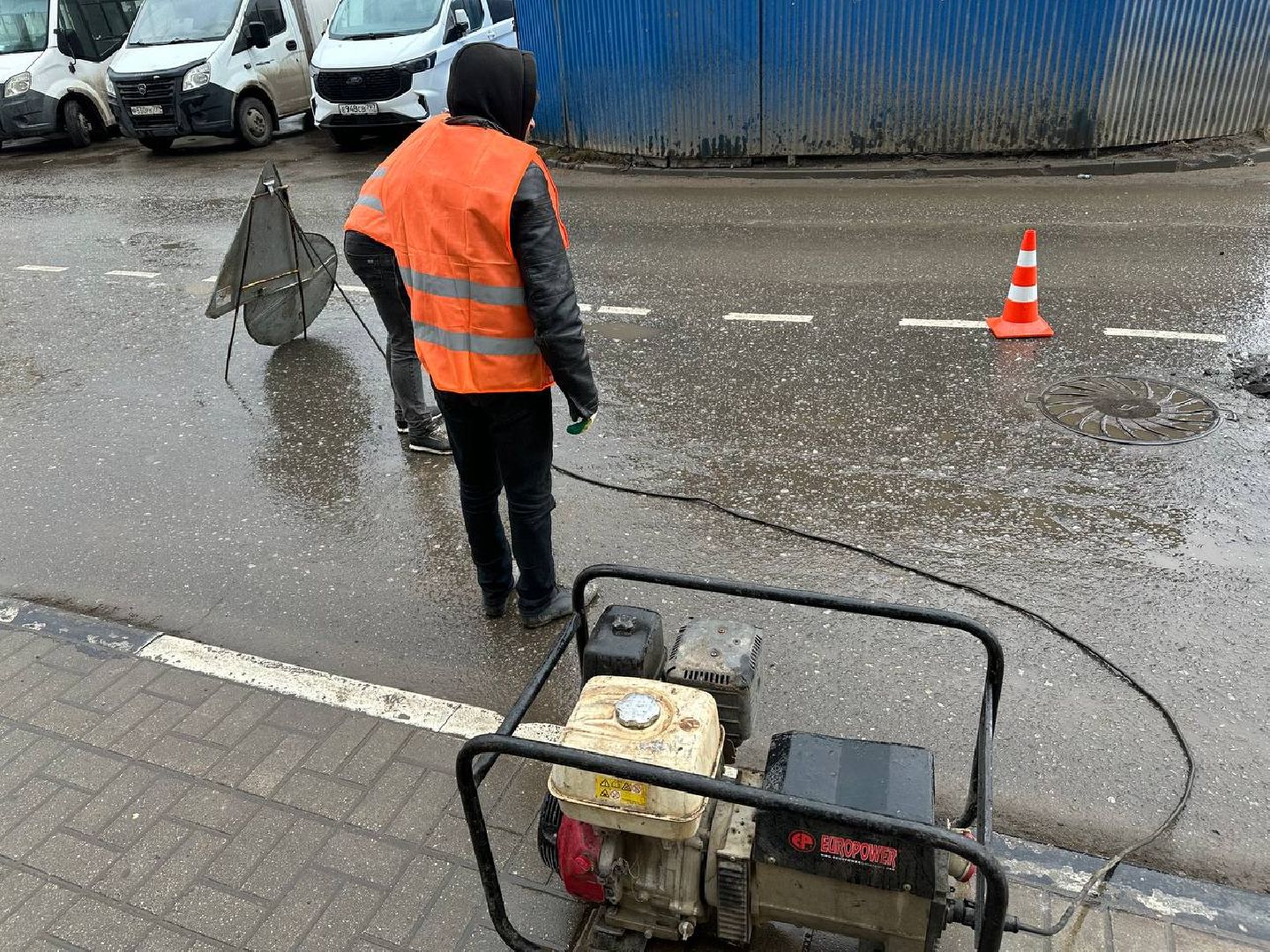 ямочный ремонт, дороги, домодедово,