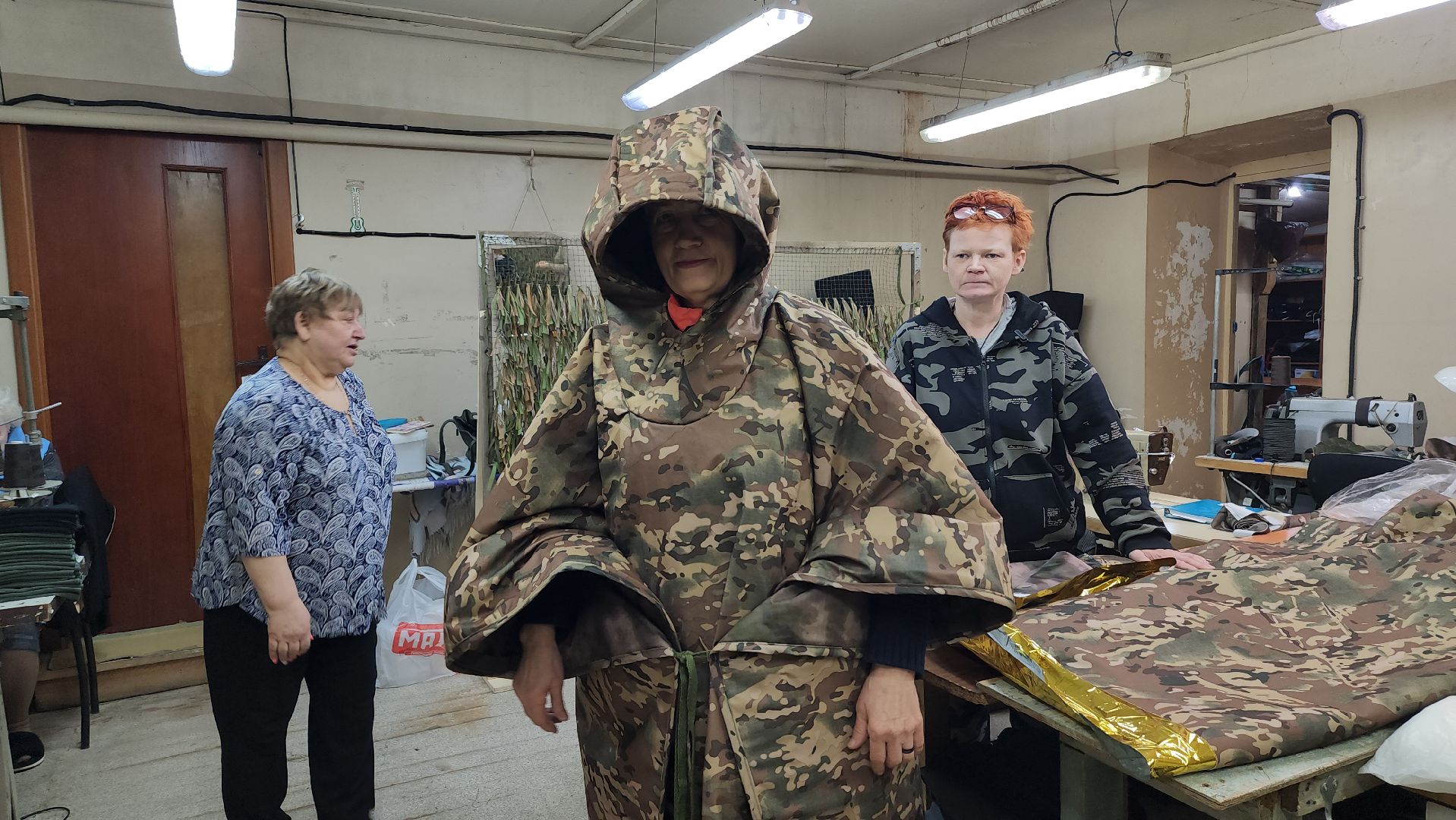 волонтерский отряд, спецоперация, антидроновые одеяла, Ногинск, Богородский городской округ,