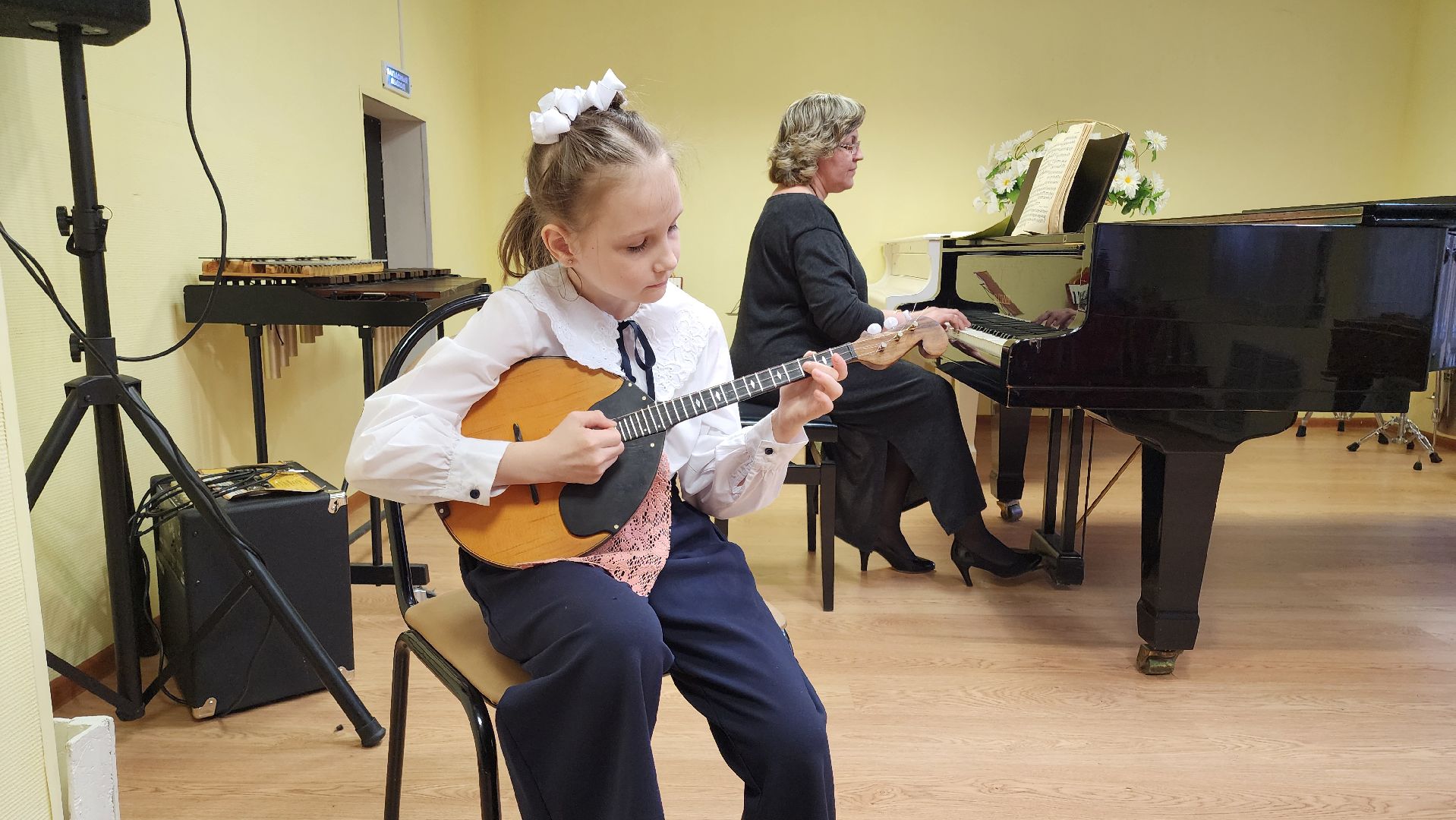 кашира, дши, музыкальная школа, оркестр, русские народные инструменты, 80 - летие победы, день победы, концерт,