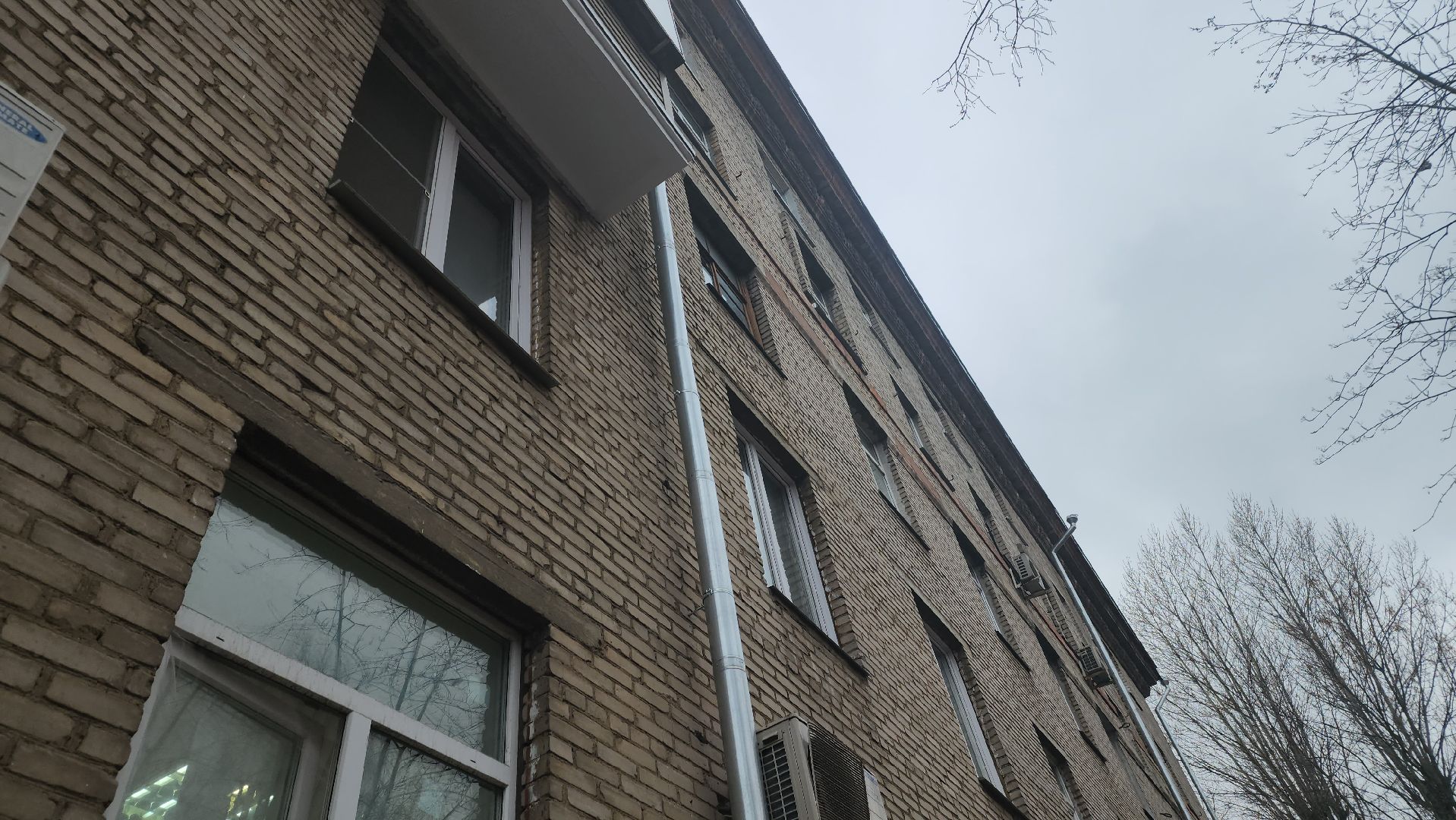 долгопрудный, водосточная труба, подъемный кран, капитальный ремонт домов, благоустройство,