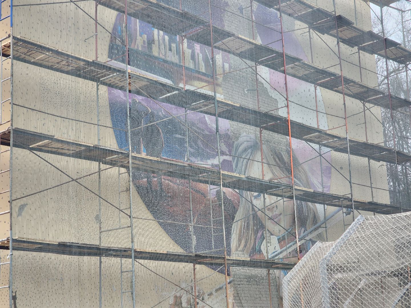 королёв, школа, ремонт, муралы,