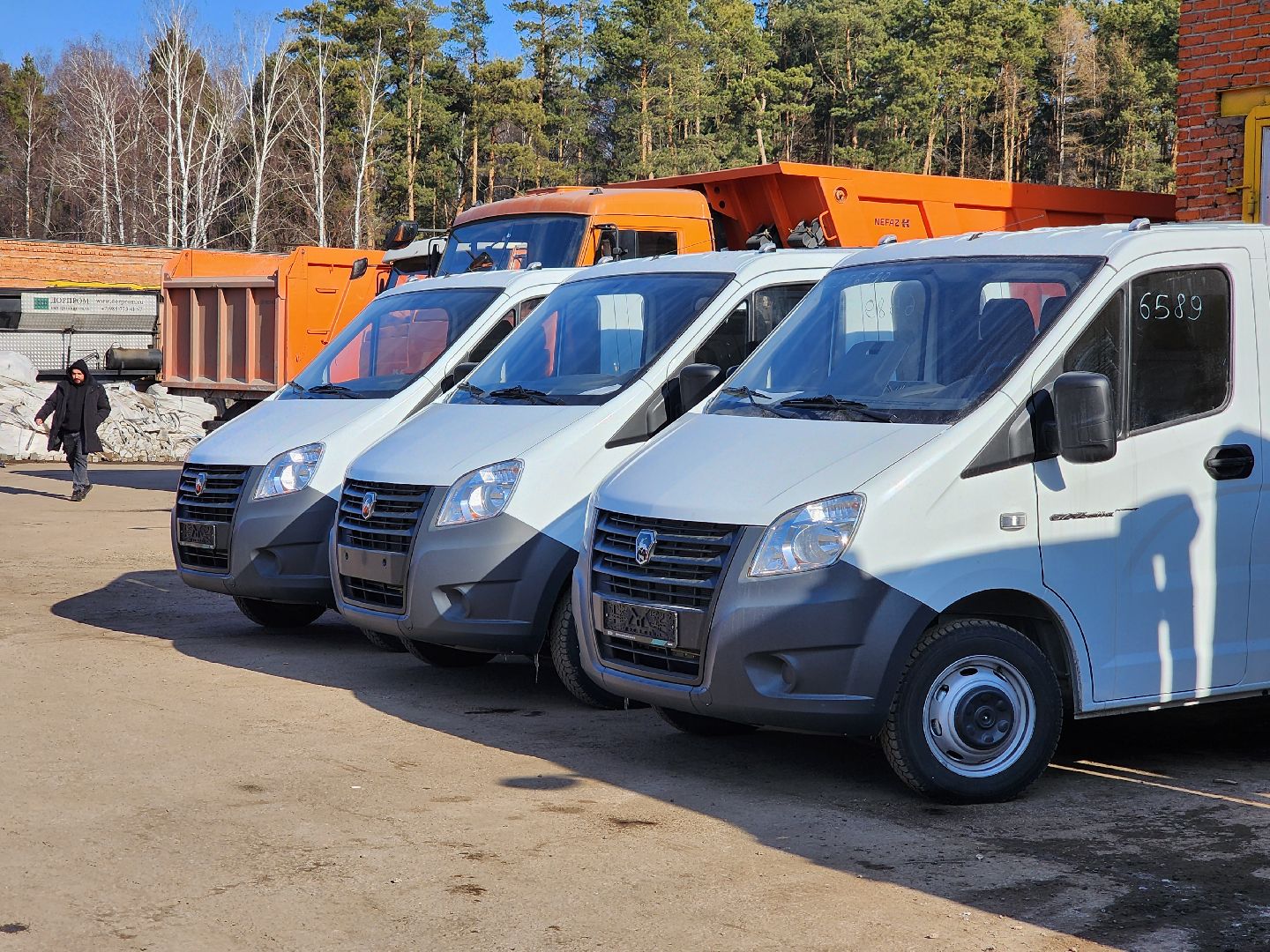 серпухов, комбинат благоустройства, новая техника,