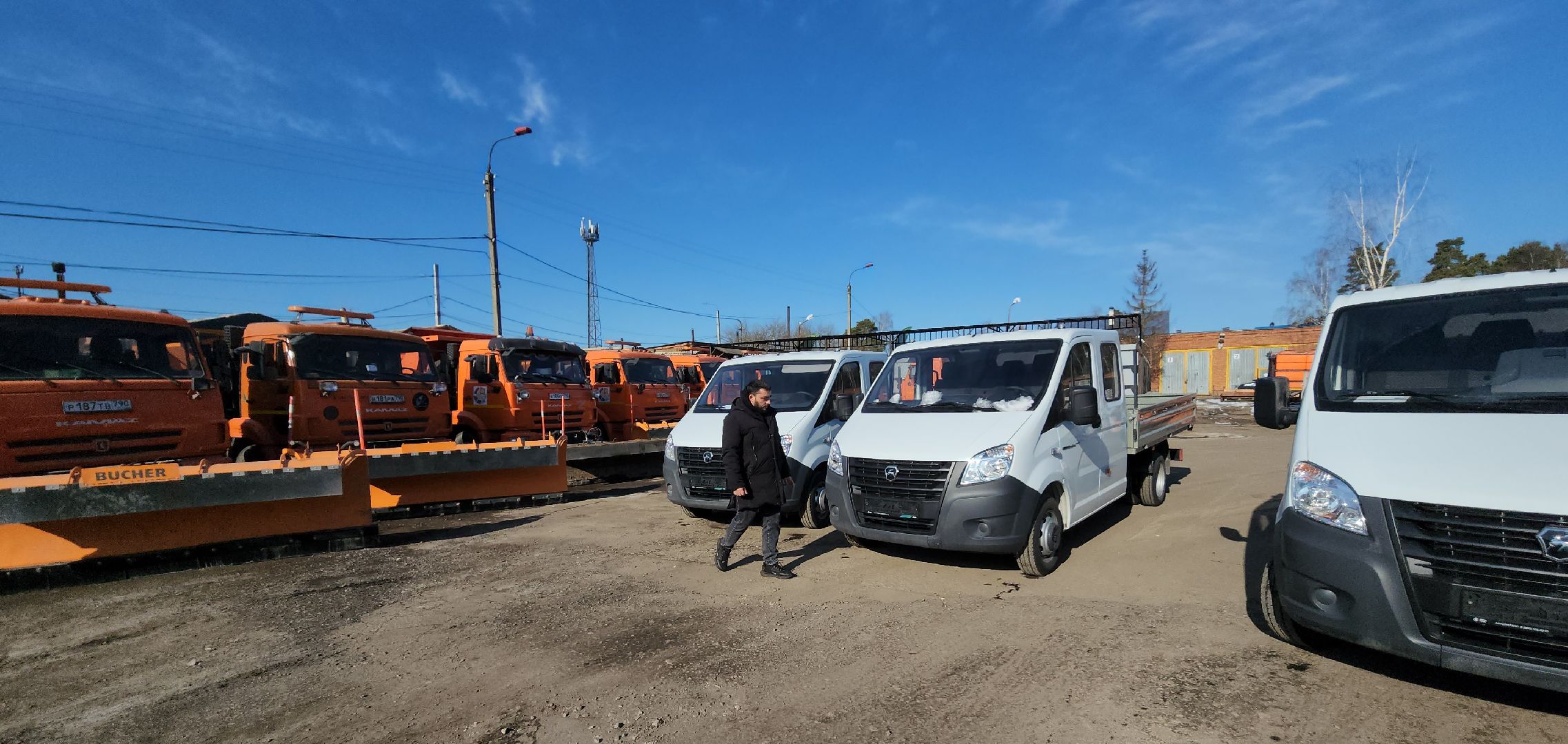 серпухов, комбинат благоустройства, новая техника,