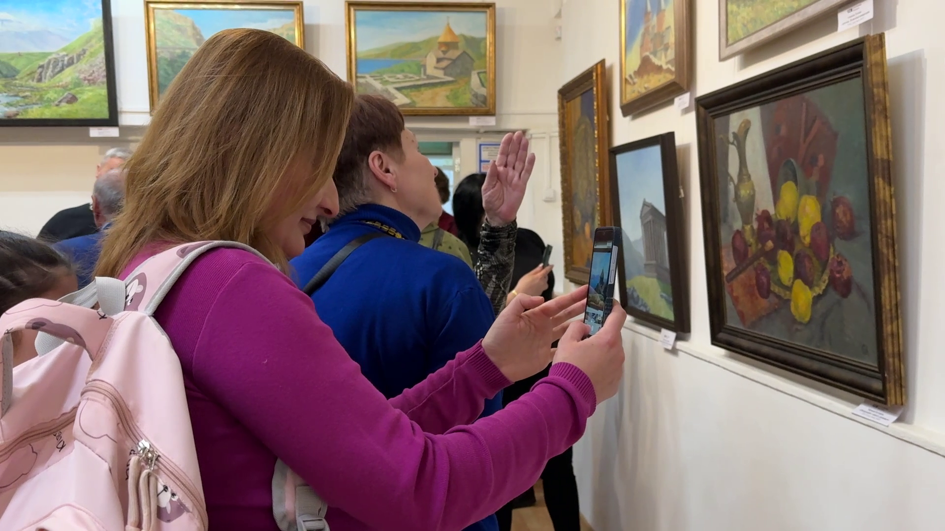 реутов, музей, выставка, станковые картины, Армения,