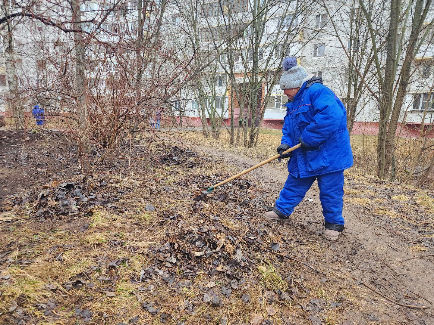 фрязино, уборка улиц, уборка газонов, мбу городское хозяйство,