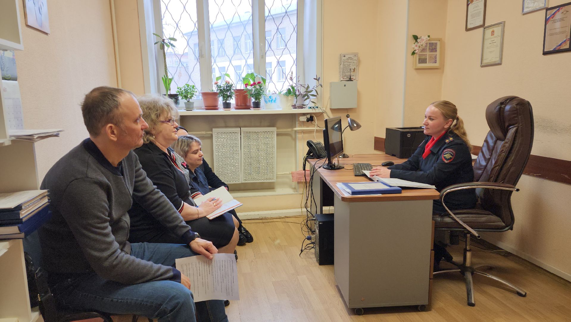 Инспектор ПДН, Лобня,90-летние со дня образования службы ПДН,