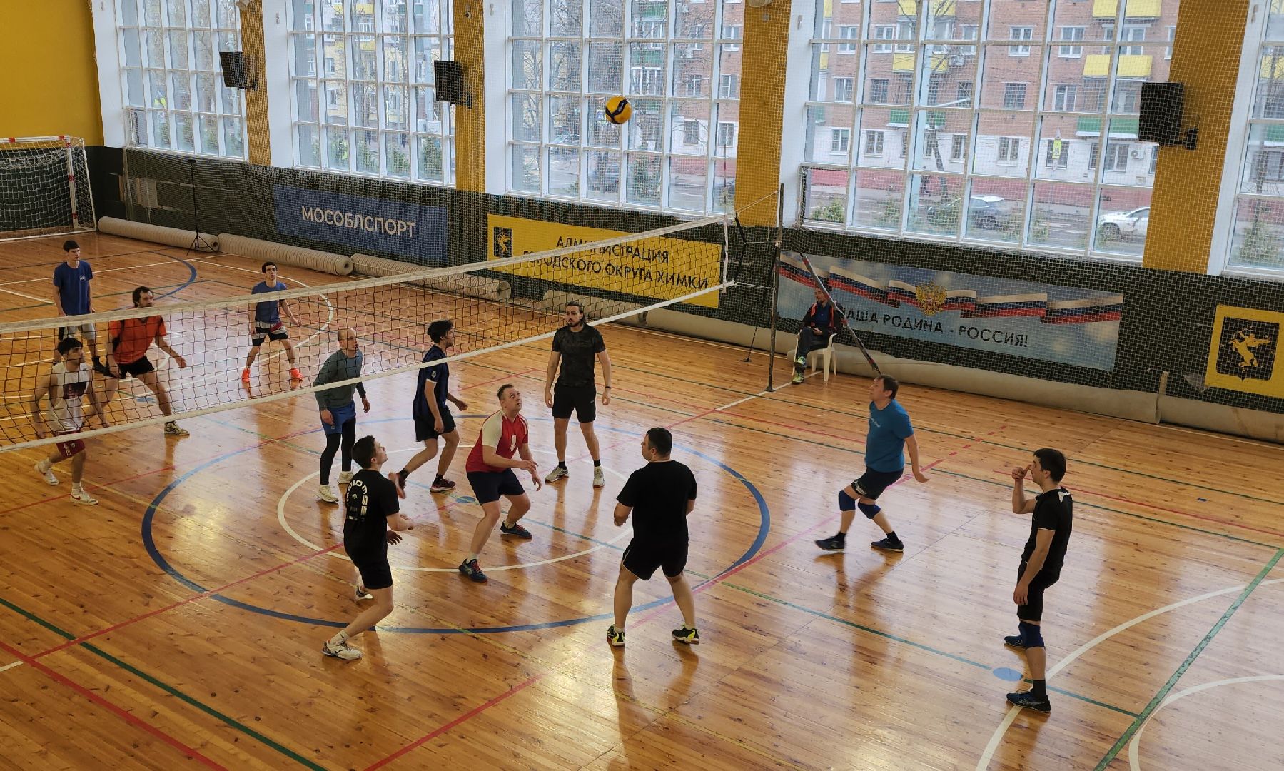 Химки, спорт, волейбол, спартакиада,