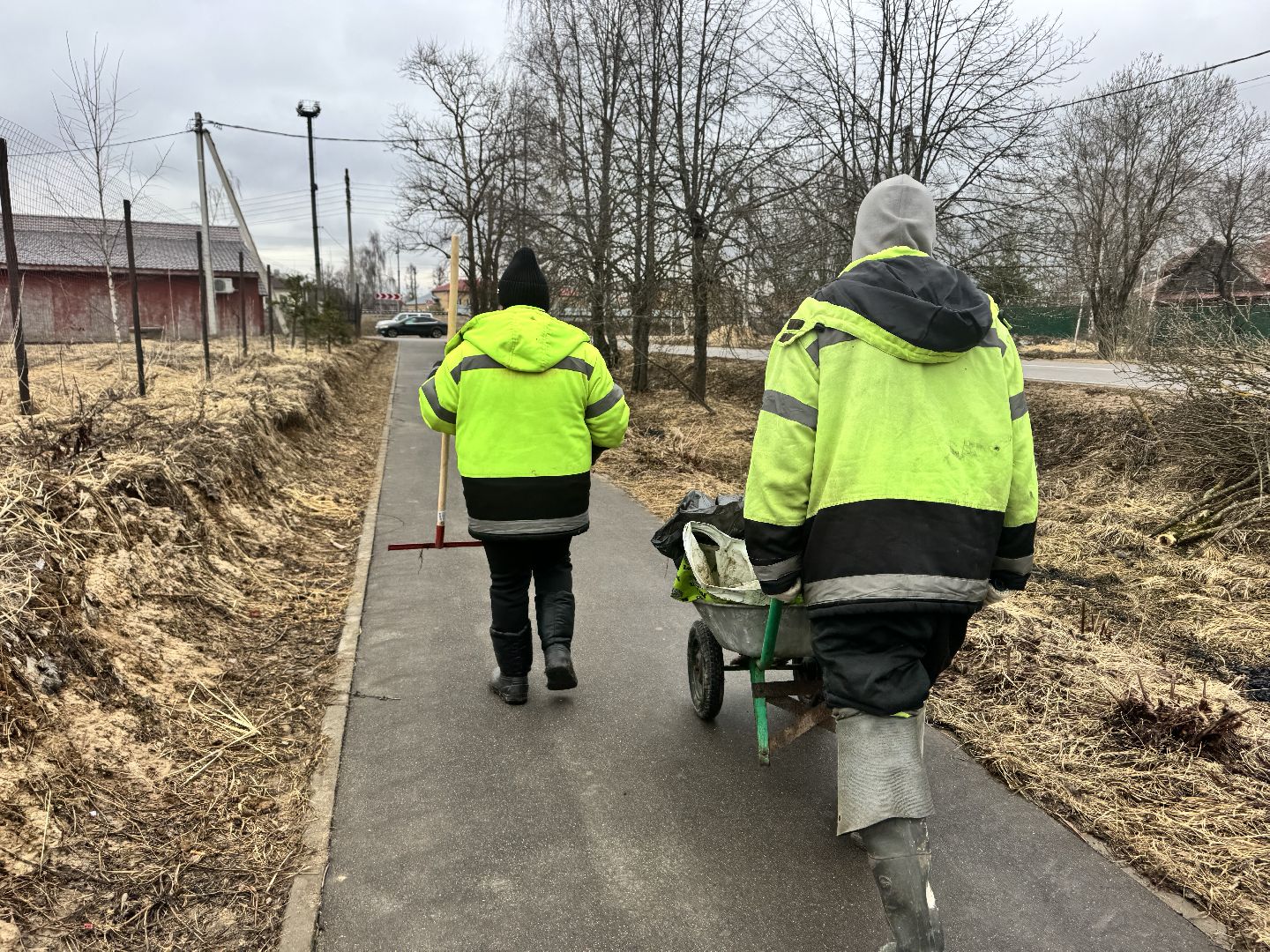 шаховская, уборка, коммунальная служба,