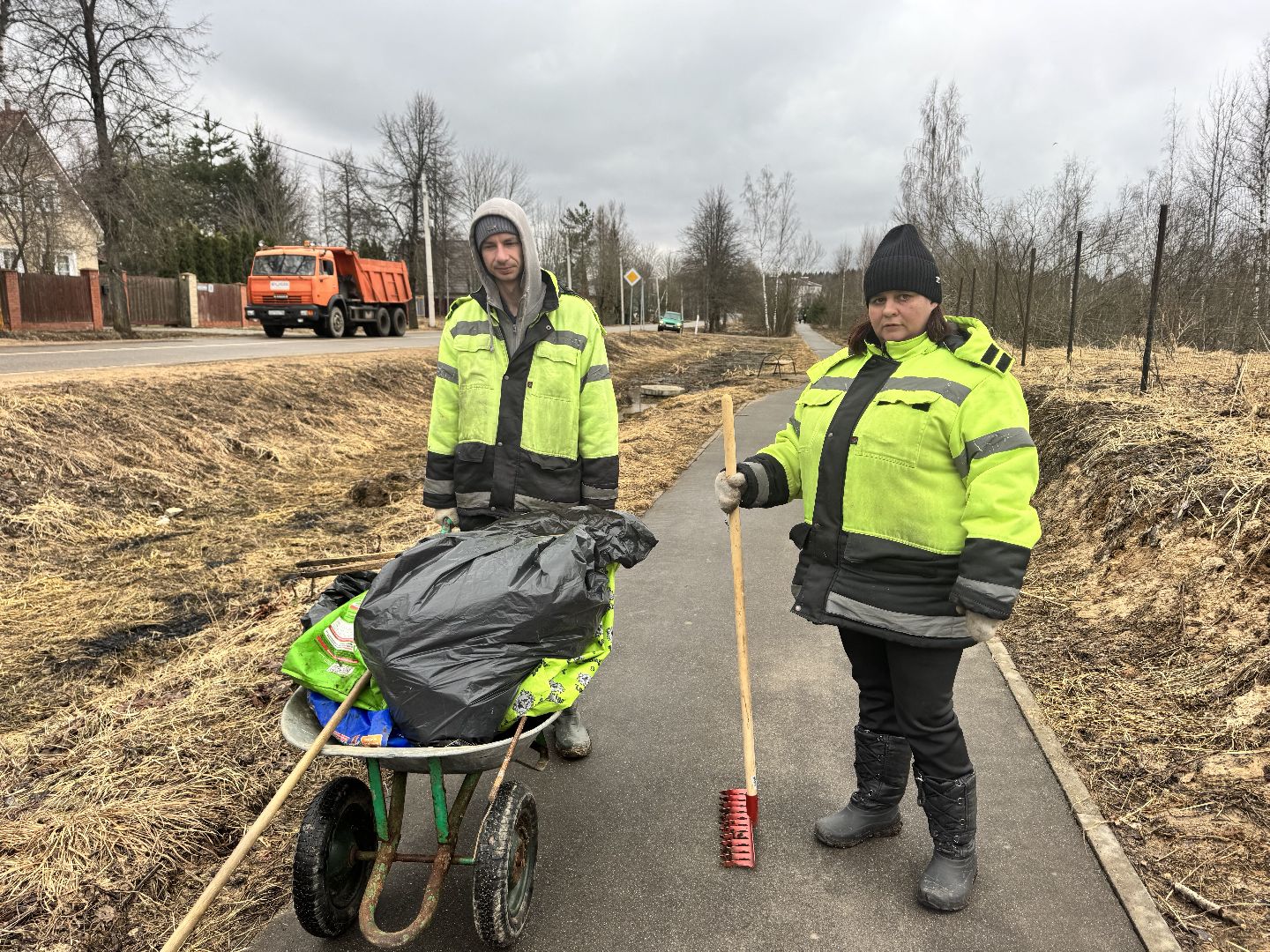 шаховская, уборка, коммунальная служба,