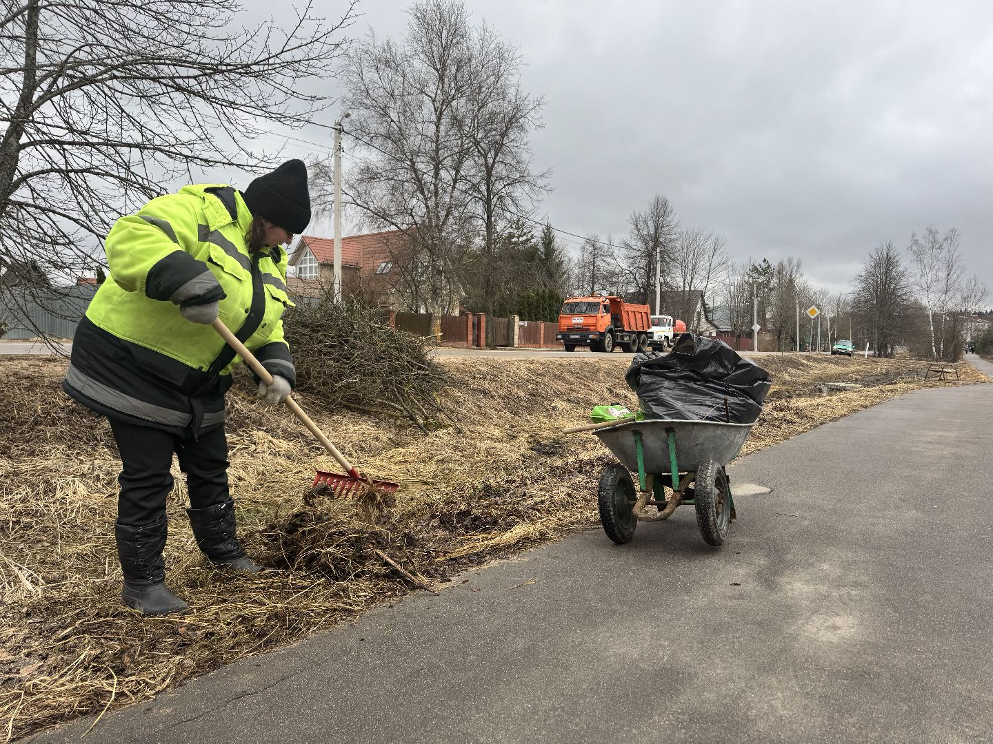 шаховская, уборка, коммунальная служба,