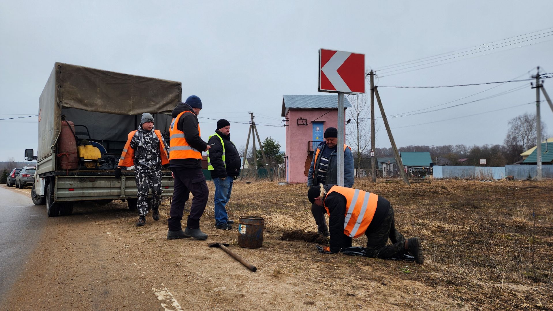 волоколамск, Установка знаков, дорожные знаки,