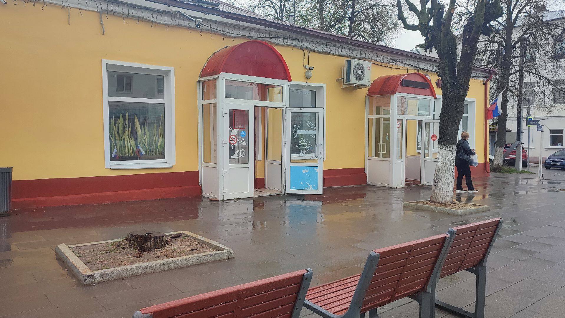 Кашира, столовая, кулинария, фасад