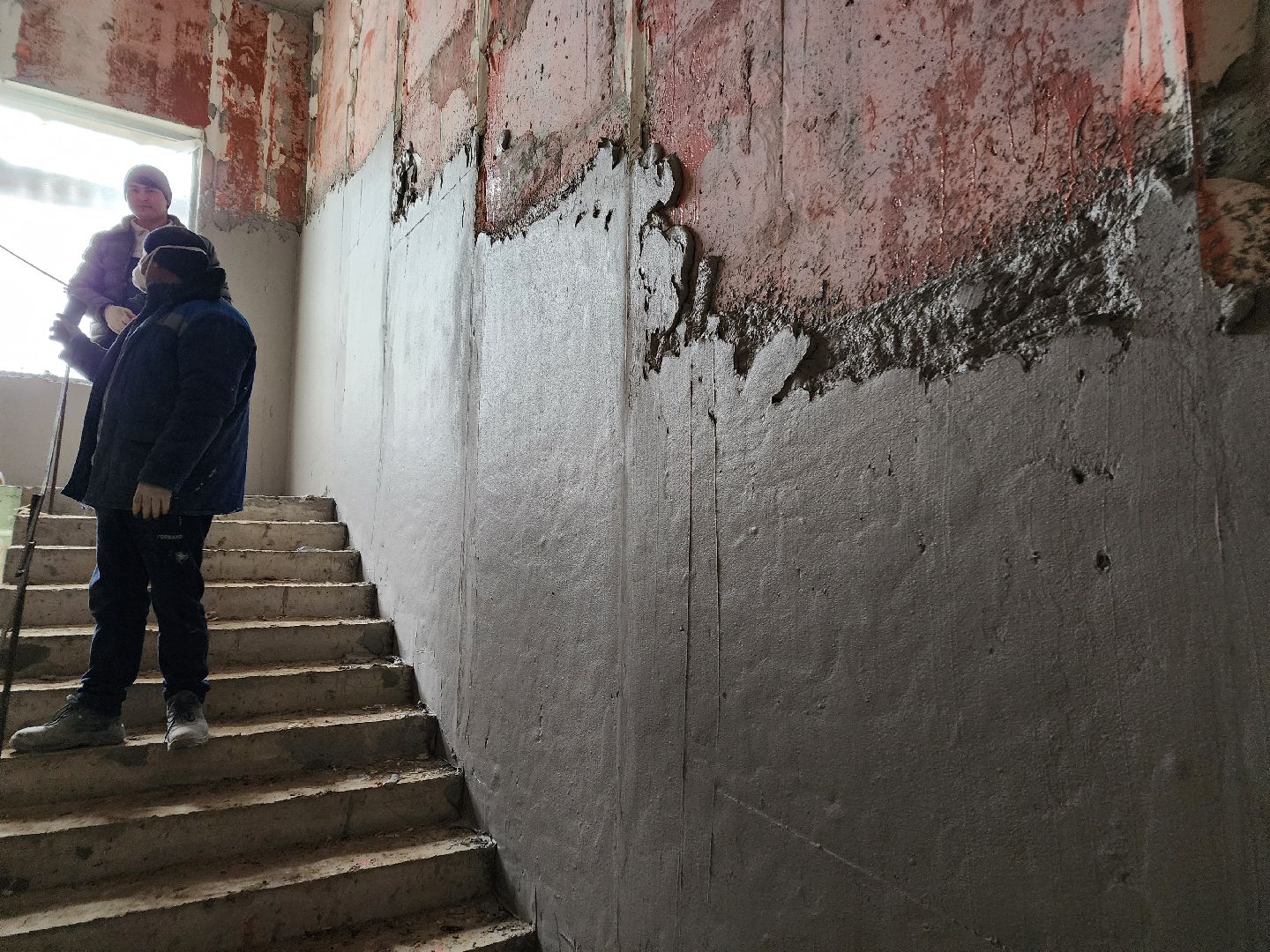 Чехов, школа 3, строительство пристройки на 200 мест, черновая отделка помещений, лестничные клетки, штукатурка, утепление фасада, монтаж инженерных сетей, госпрограмма московской области,